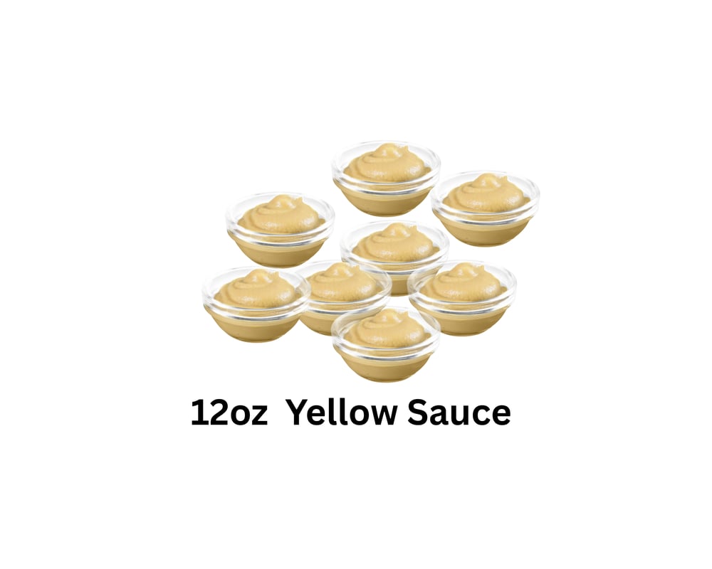 14 mini units Yellow Sauce