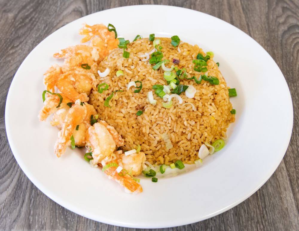 Grilled Shrimp Fried Rice