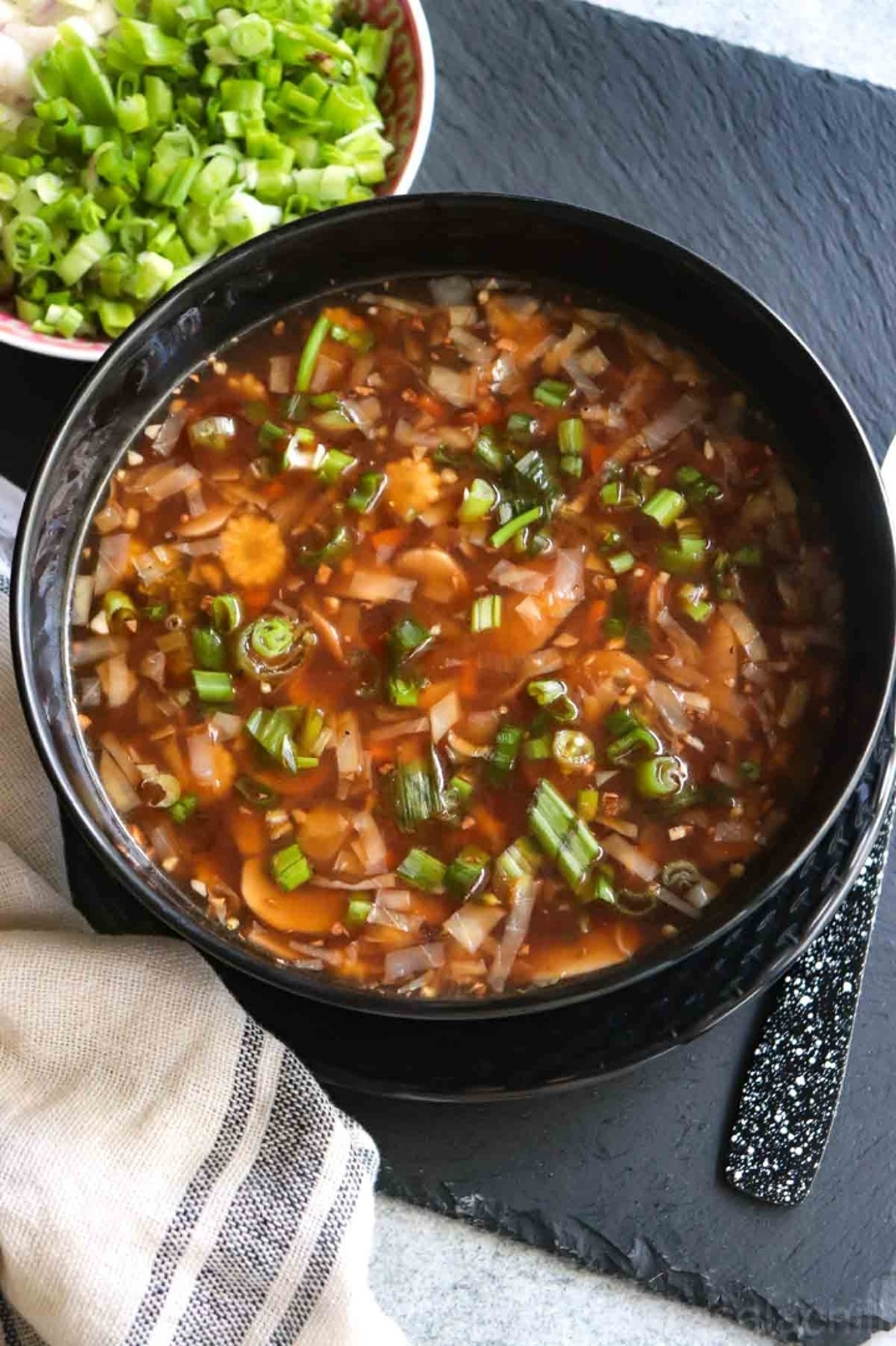 Hot and Sour Veg Soup