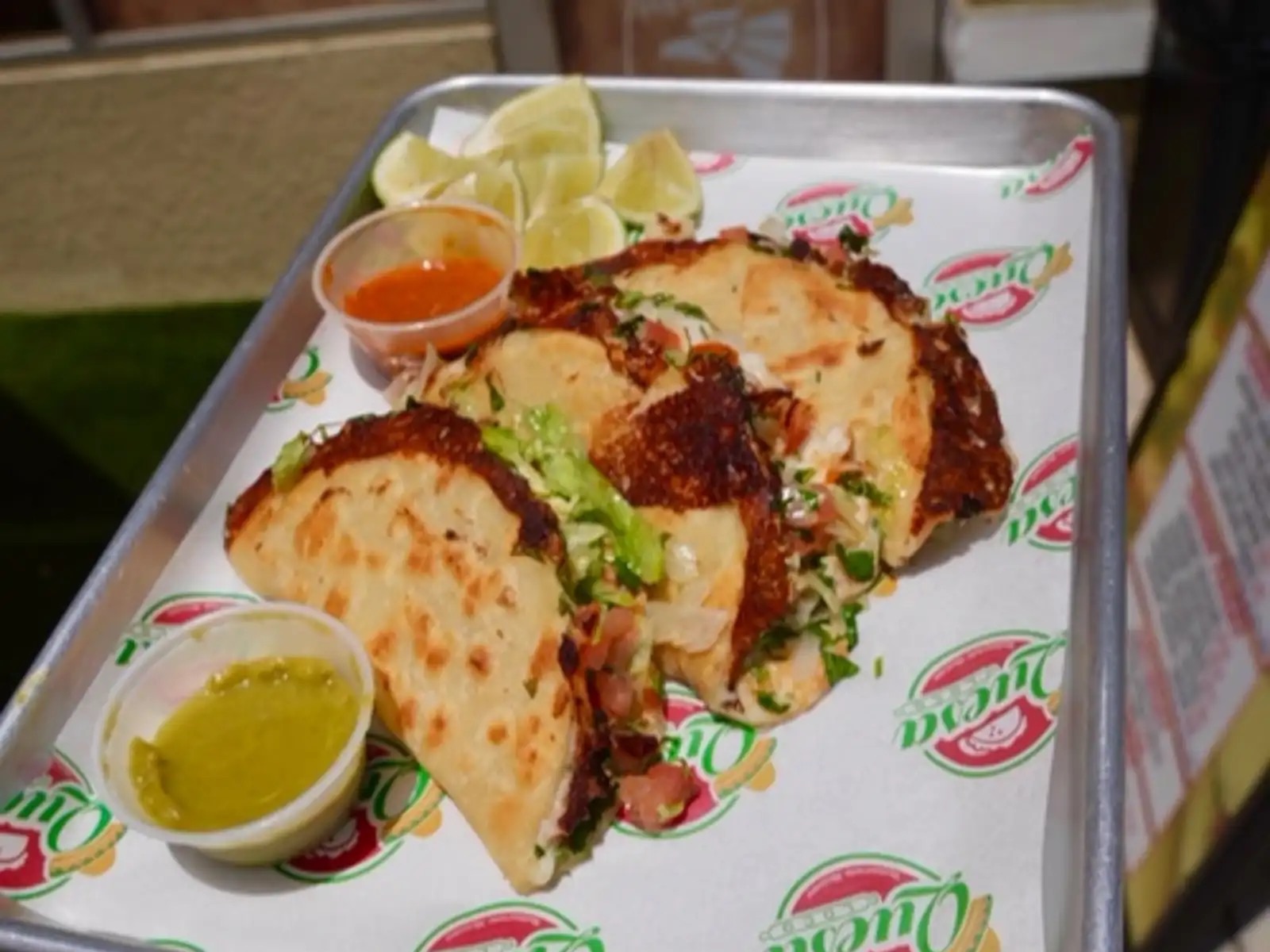 Veggie Quesa Taco (Loco Wednesday Special)