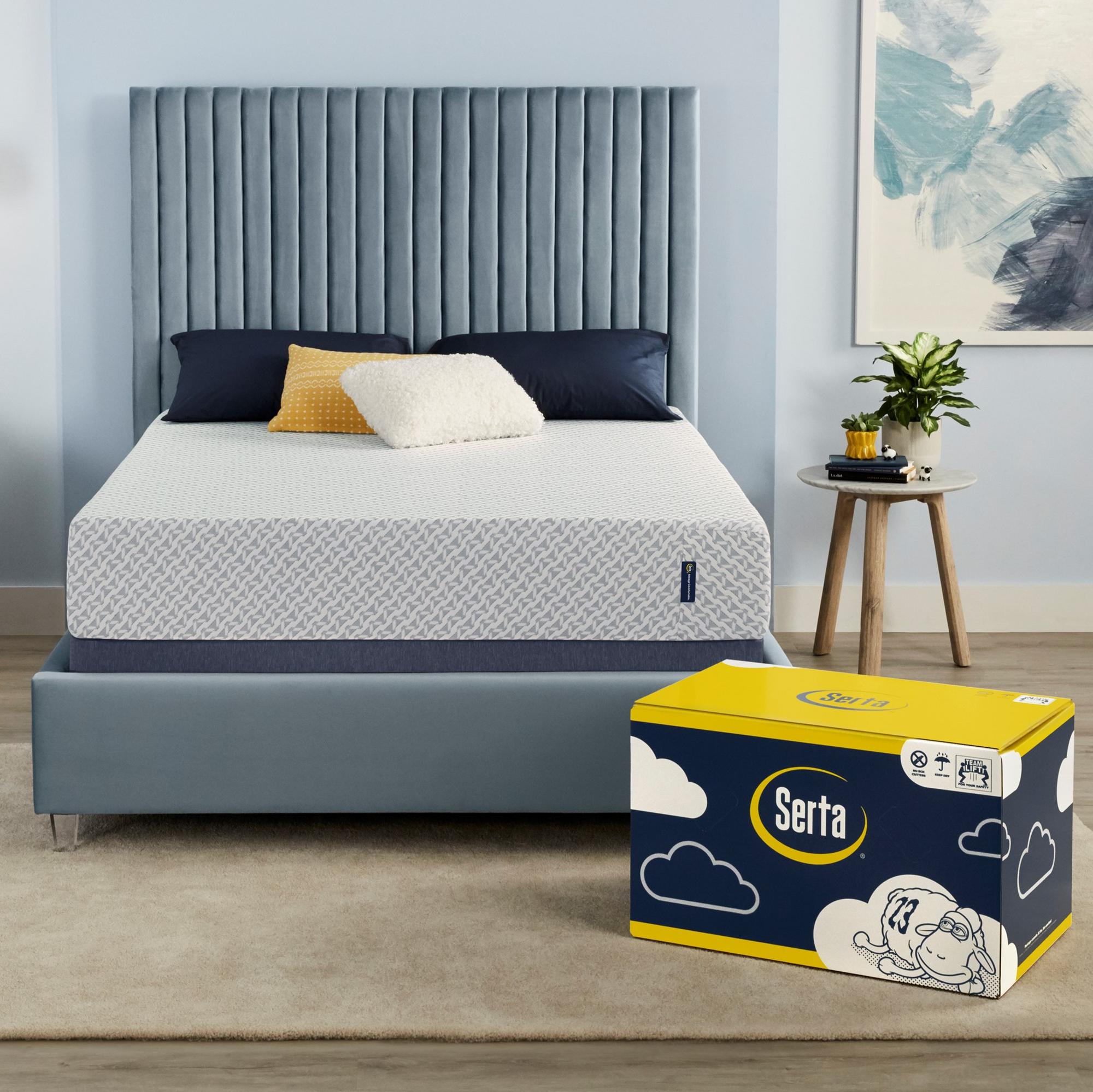 10" Tight Top Medium Gel Memory Foam Full Mattress in a Box