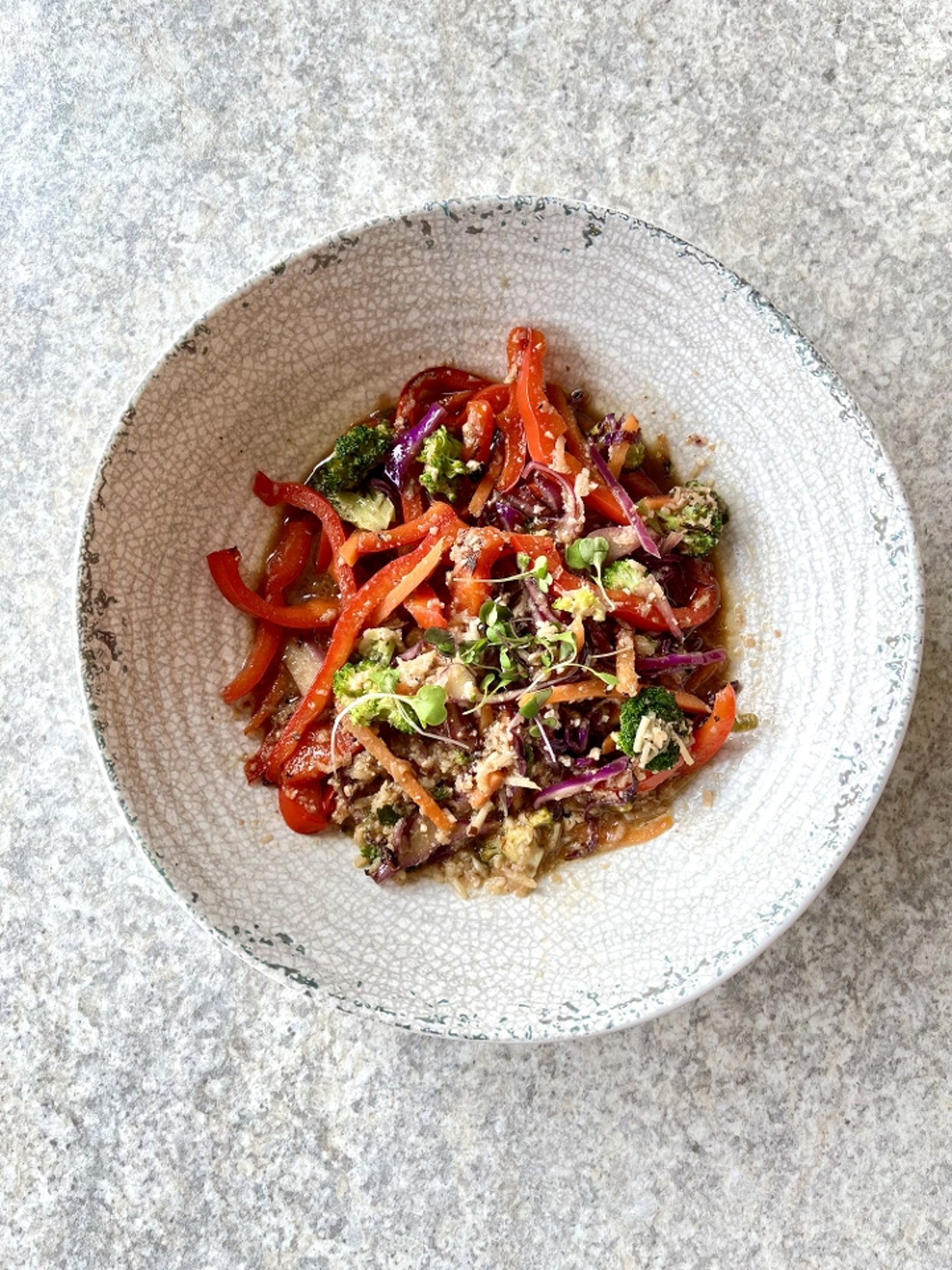 Plant Thai Stir Fry Bowl