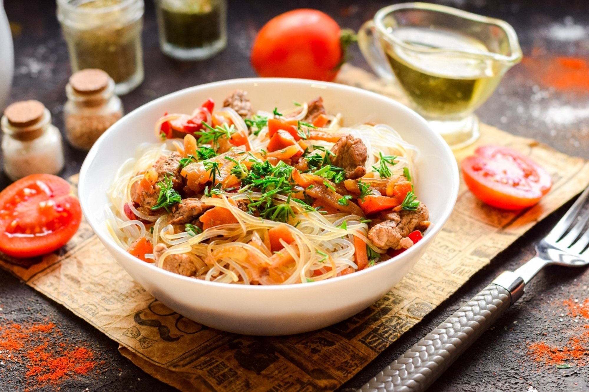 Noodle Salad (Funchoza)
