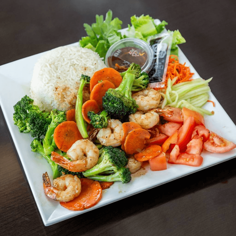 L4. Shrimp Stir Fried Plate