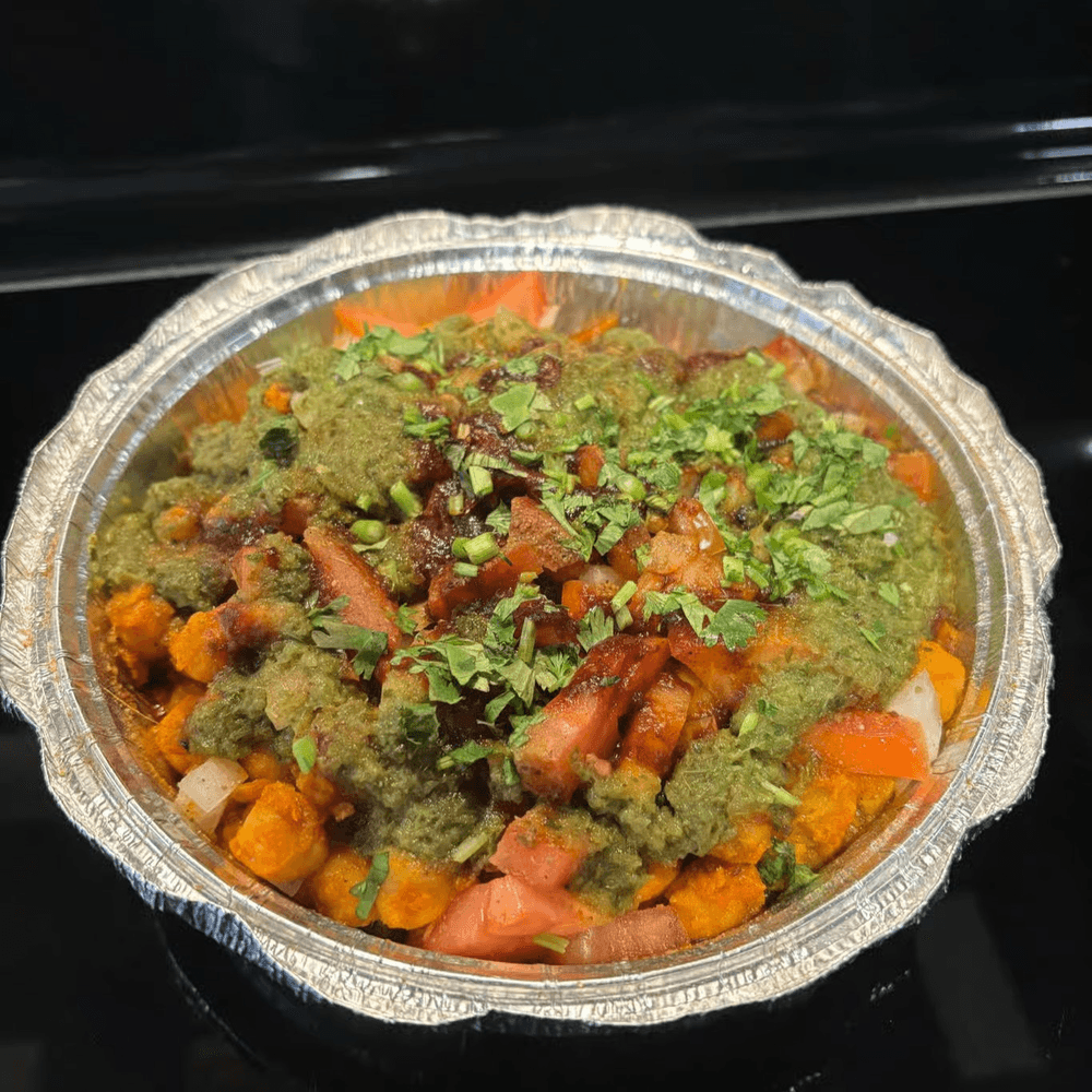 Aloo Tikki Chaat