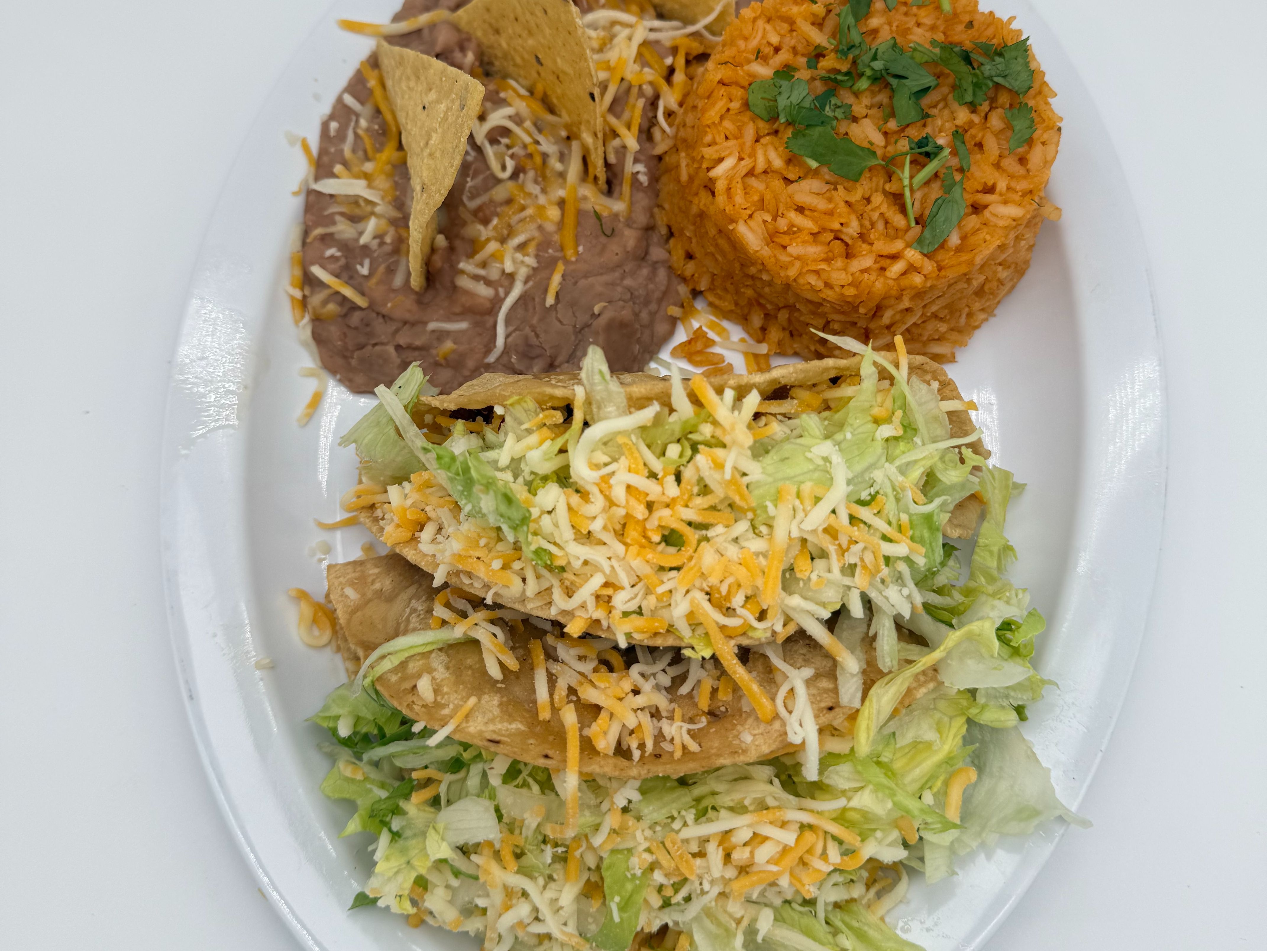 2 Crispy tacos combo