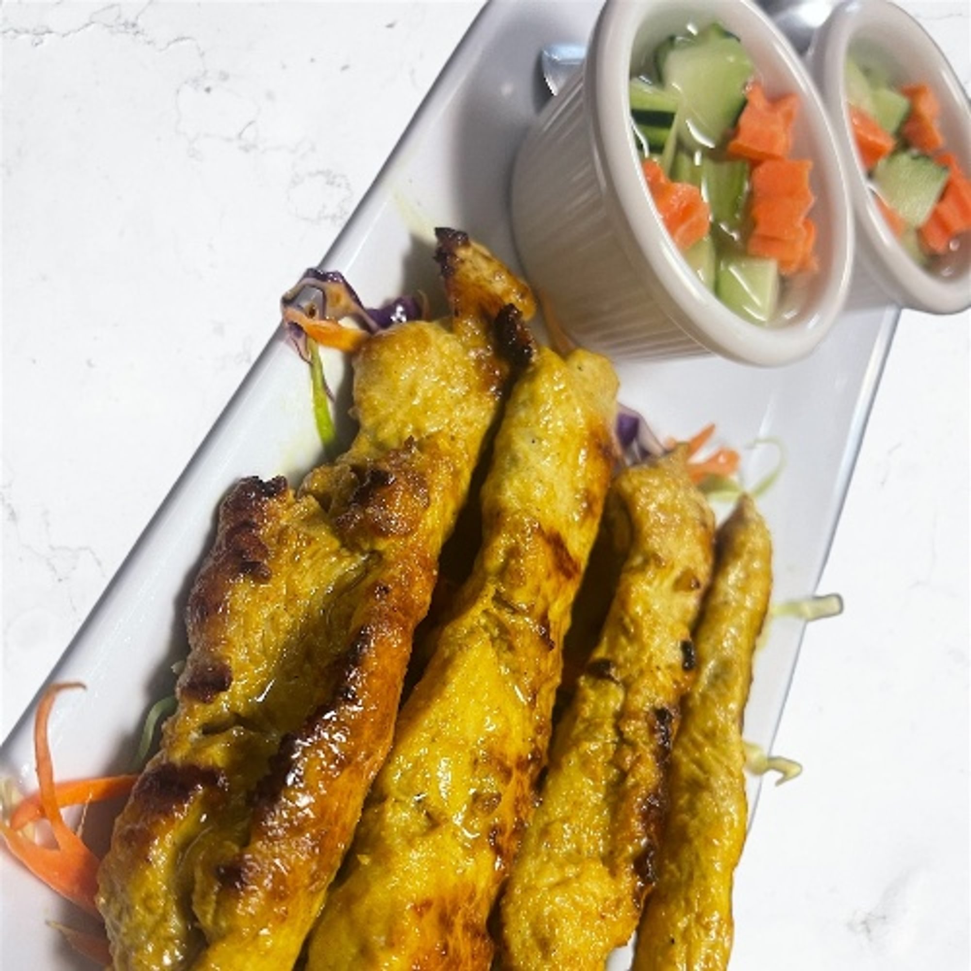 Satay Chicken (4 Skewers)