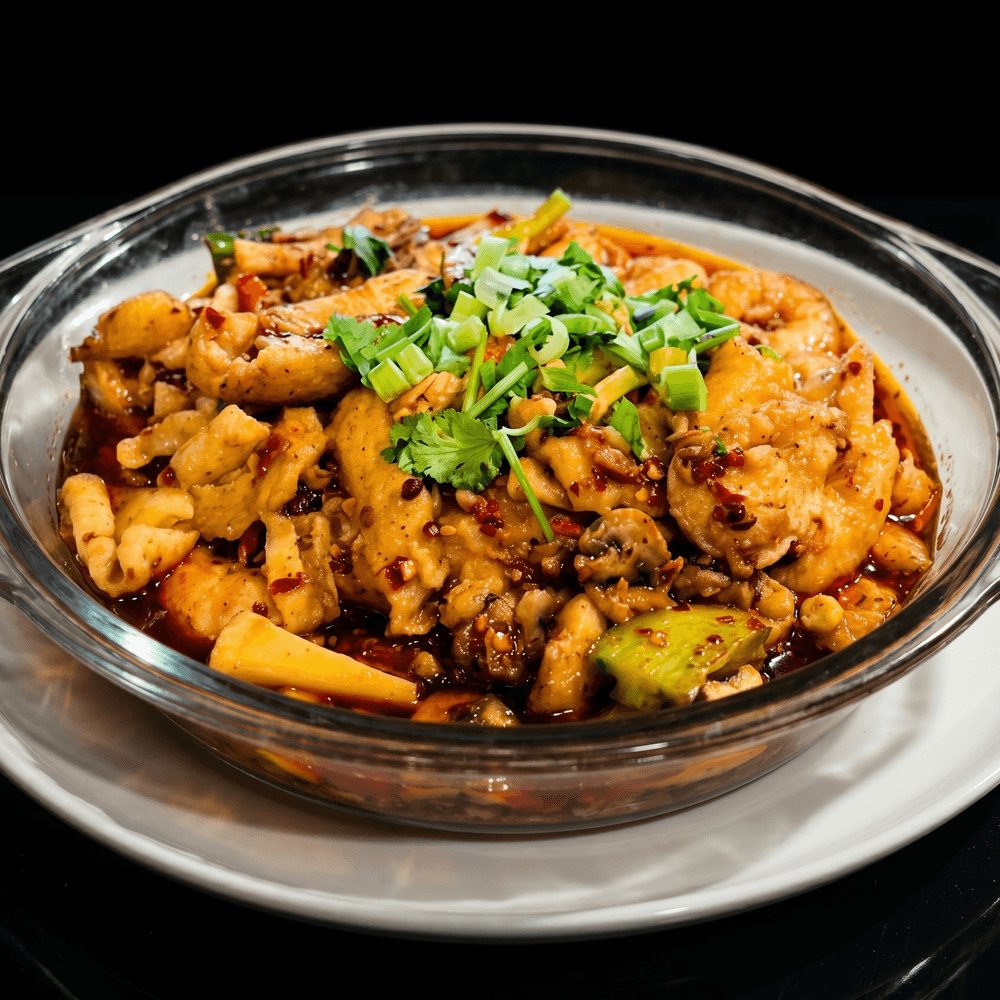 Seafood Pot in Ma La Sauce 麻辣海鲜煲