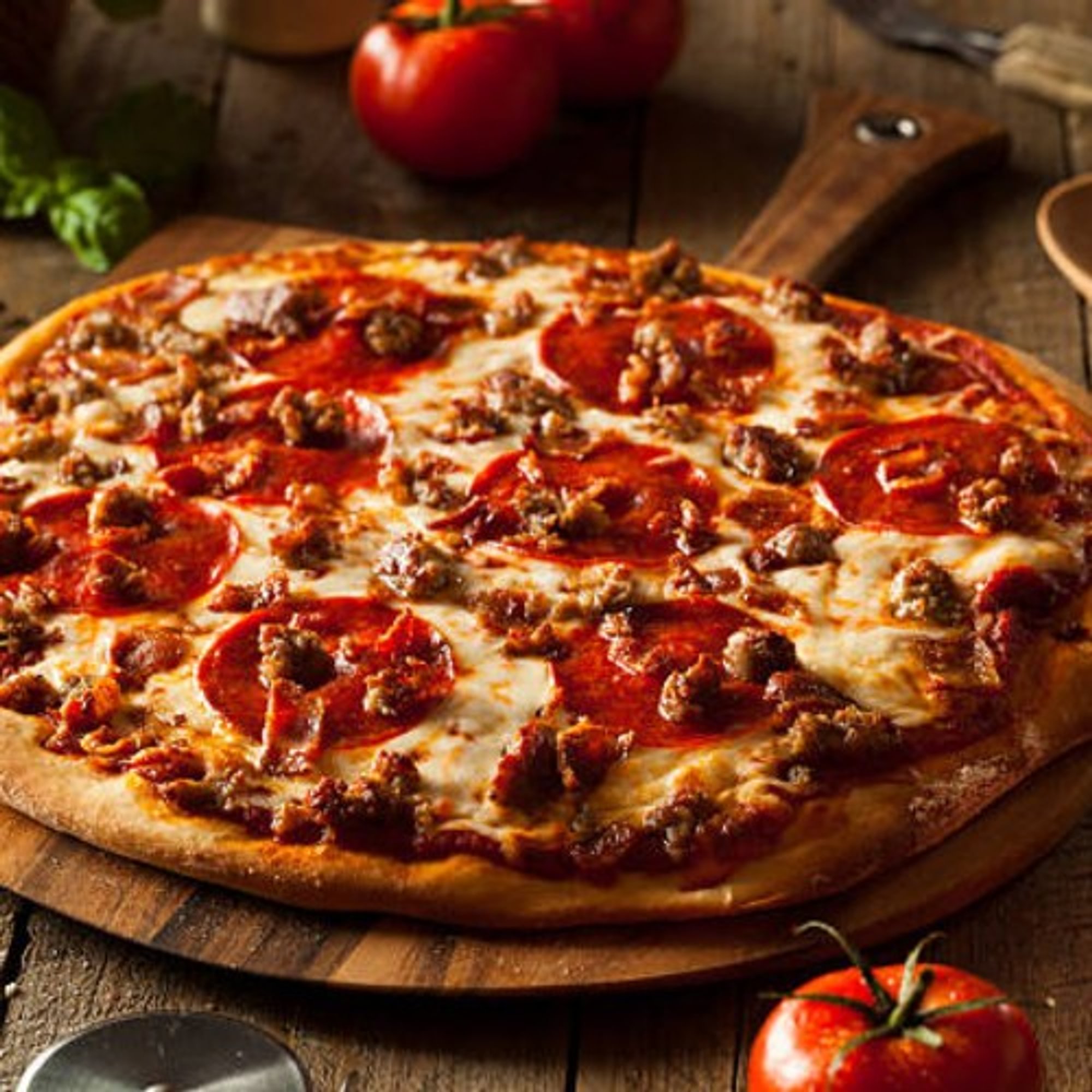 Small Meat Favorites Pizza