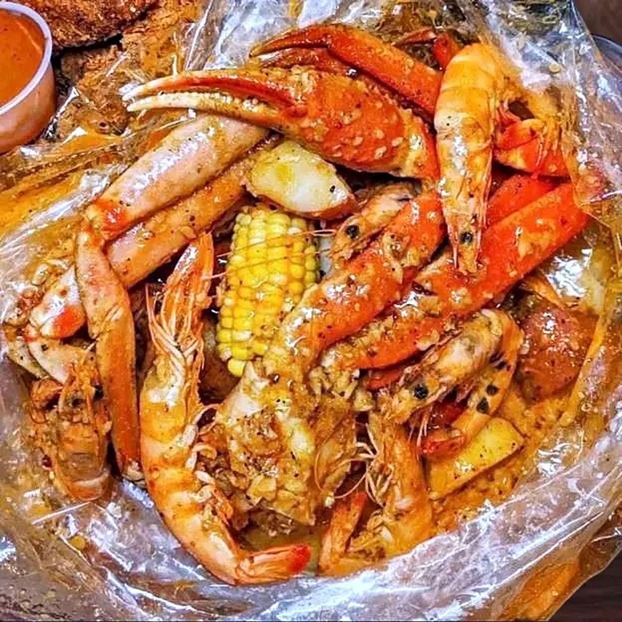 B. Snow Crab & Whole Shrimp