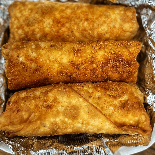 Nashville Chicken Cheesesteak Eggrolls