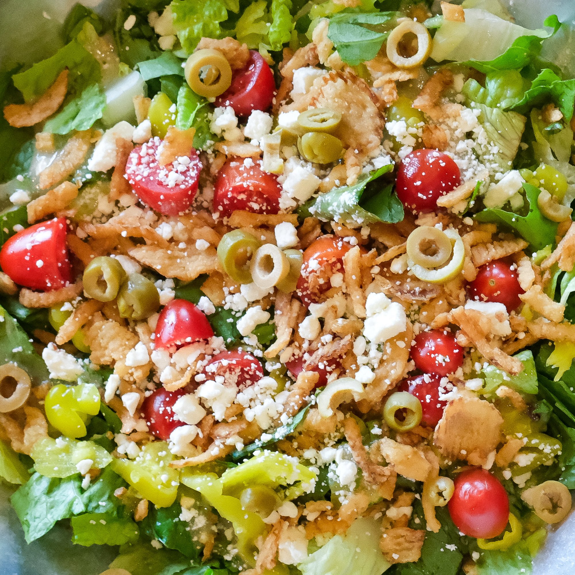 Mediterranean Lakefront Salad - Half
