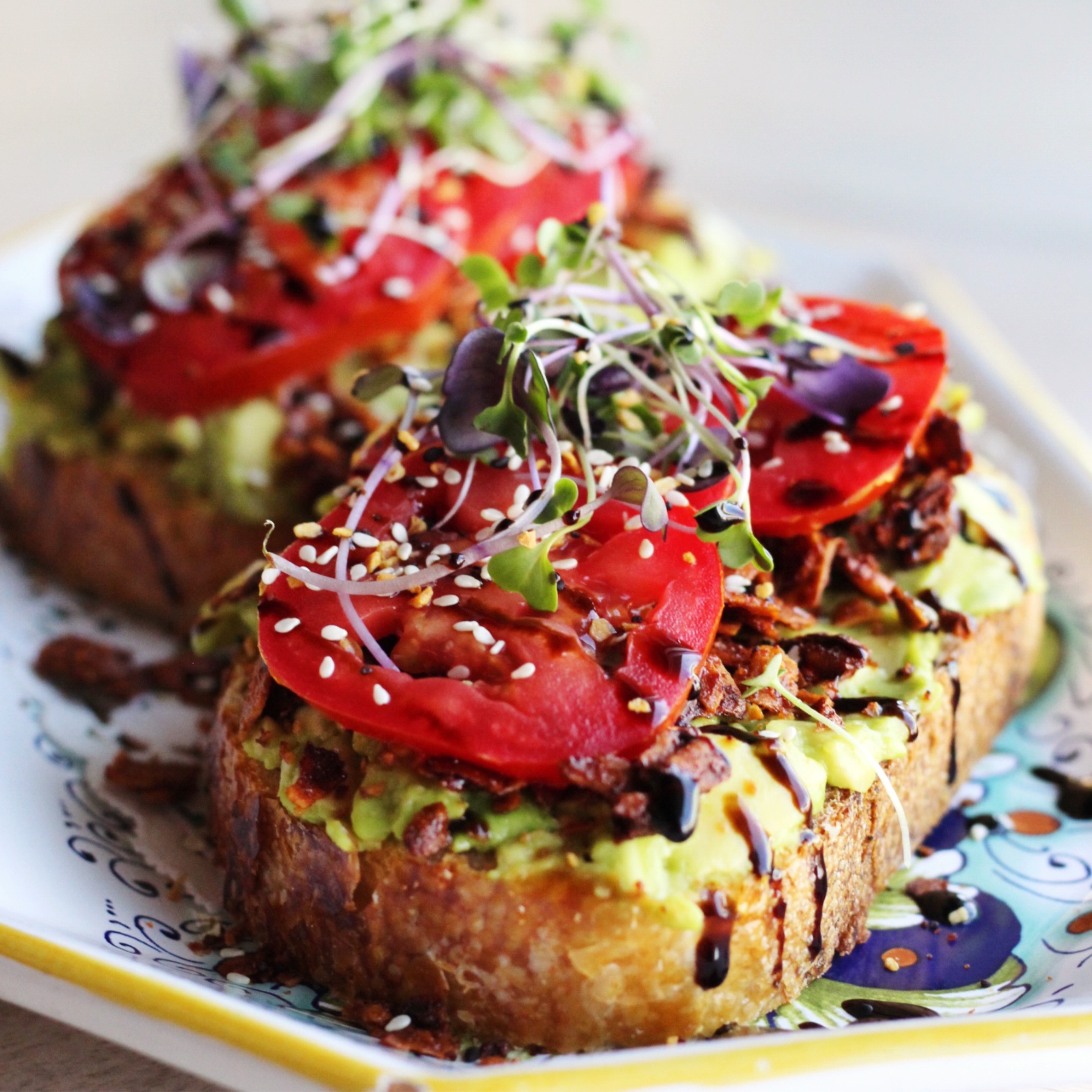 Vegan VLT Avo Toast