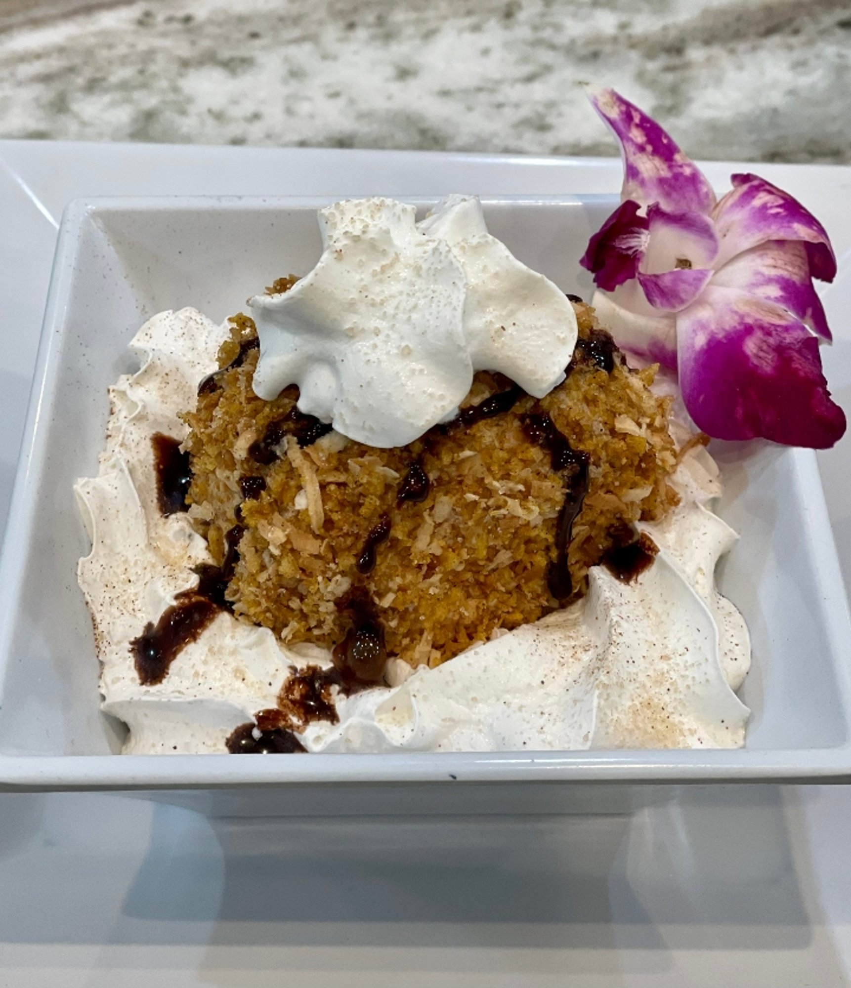 Fried Ice Cream / Vanilla or Chocolate