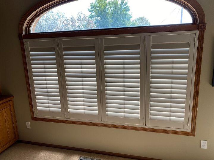 Looking for a classic option that goes beyond Curtains? Something that complements beautiful woodwork? We love Composite Shutters! Check them out in this Mankato home!  BudgetBlindsMankato  CompositeShutters  MoistureResistantShutters  FreeConsultation  WindowWednesday
