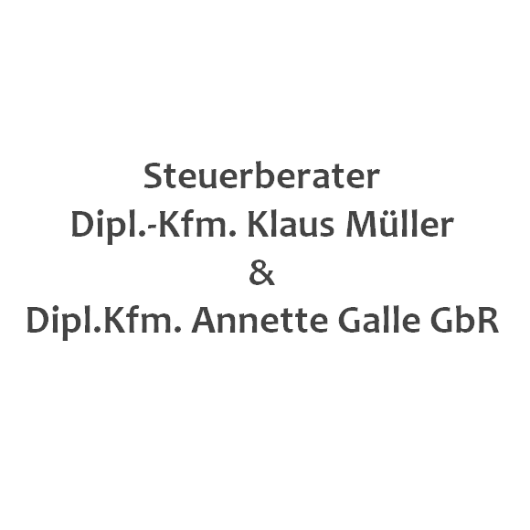 Logo von Steuerberater Dipl.-Kfm. Klaus Müller & Dipl.-Kfm. Annette Galle GbR