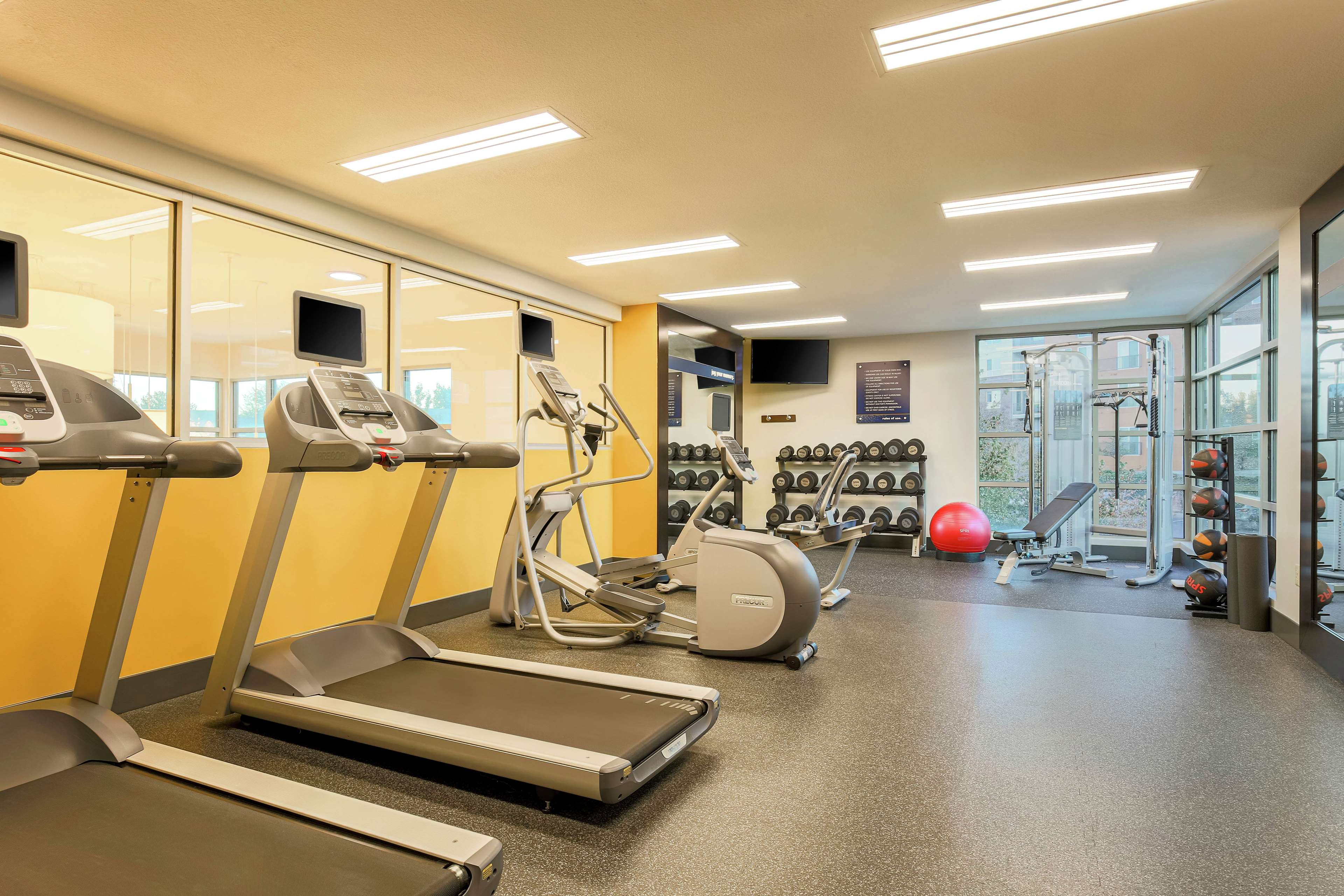 Health club  fitness center  gym