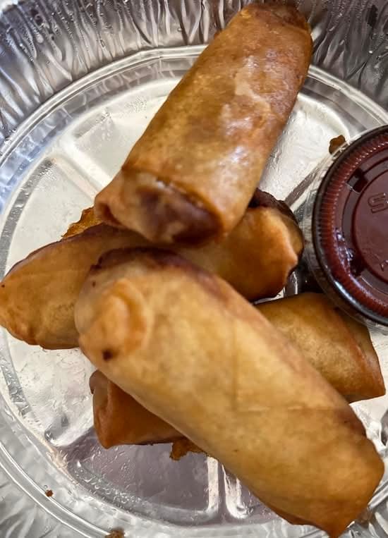 Steak and Cheese Spring Rolls