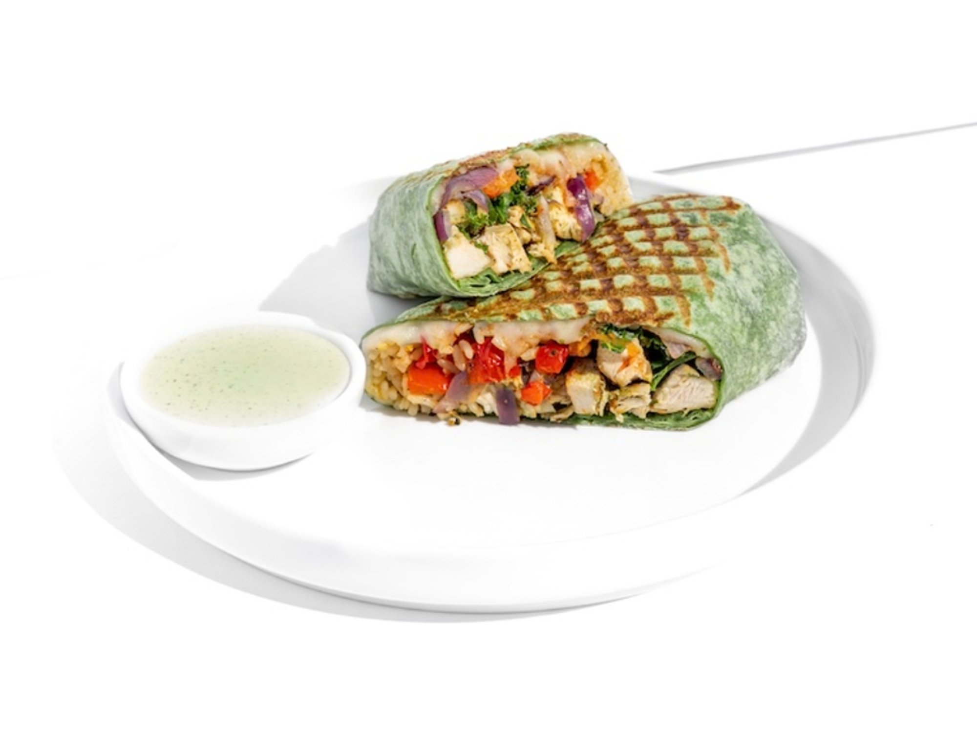 GREEN CHICKEN WRAP