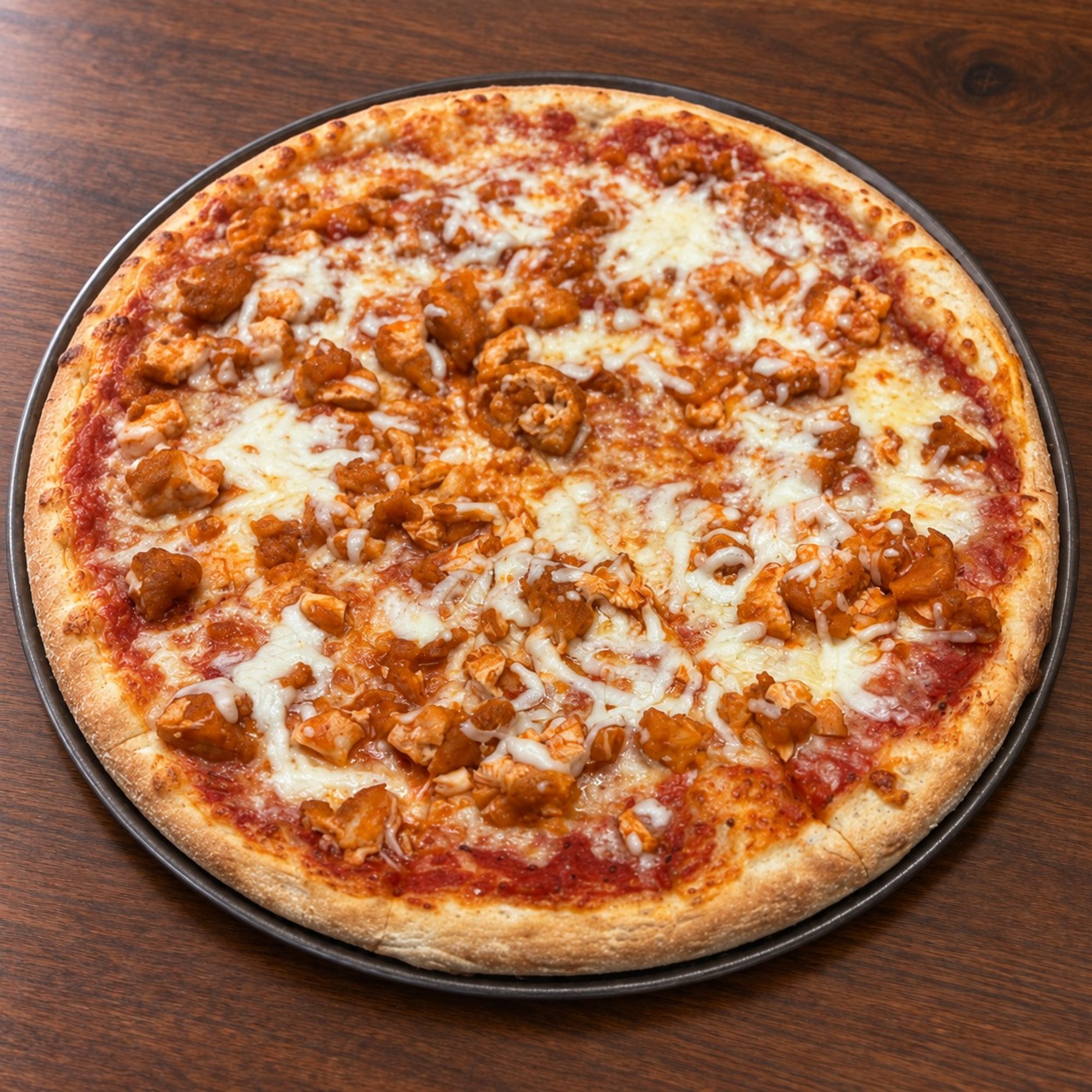 Buffalo chicken pizza
