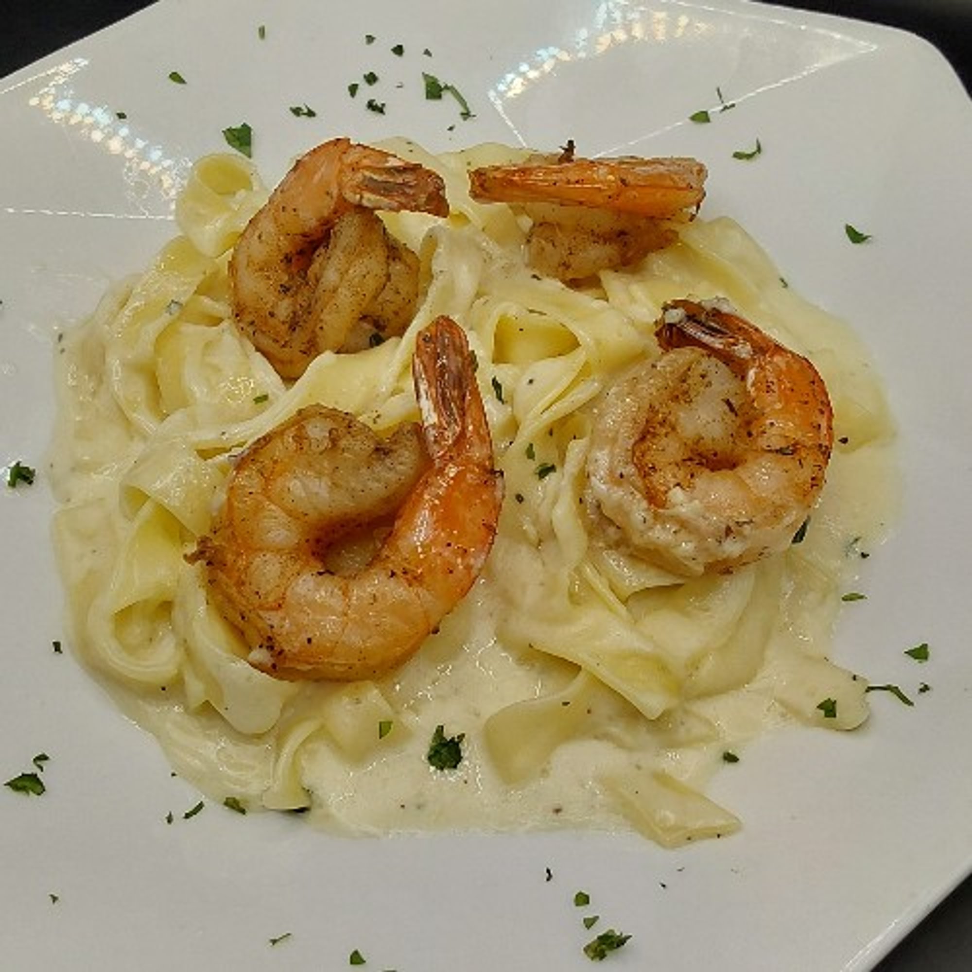 Shrimp Alfredo