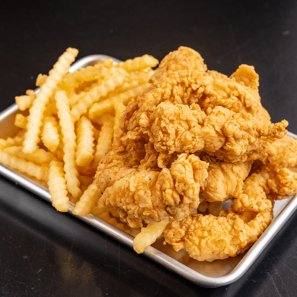 6pc. Classic Chicken Strips with Fries