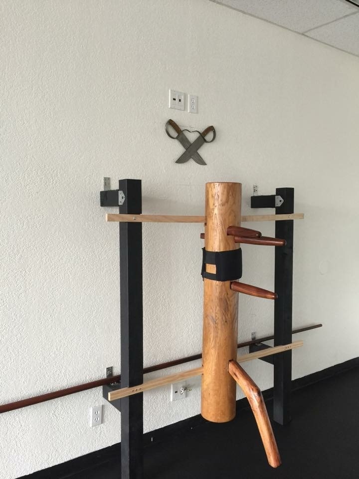 Wooden Dummy at Wing Chun Temple Orange County