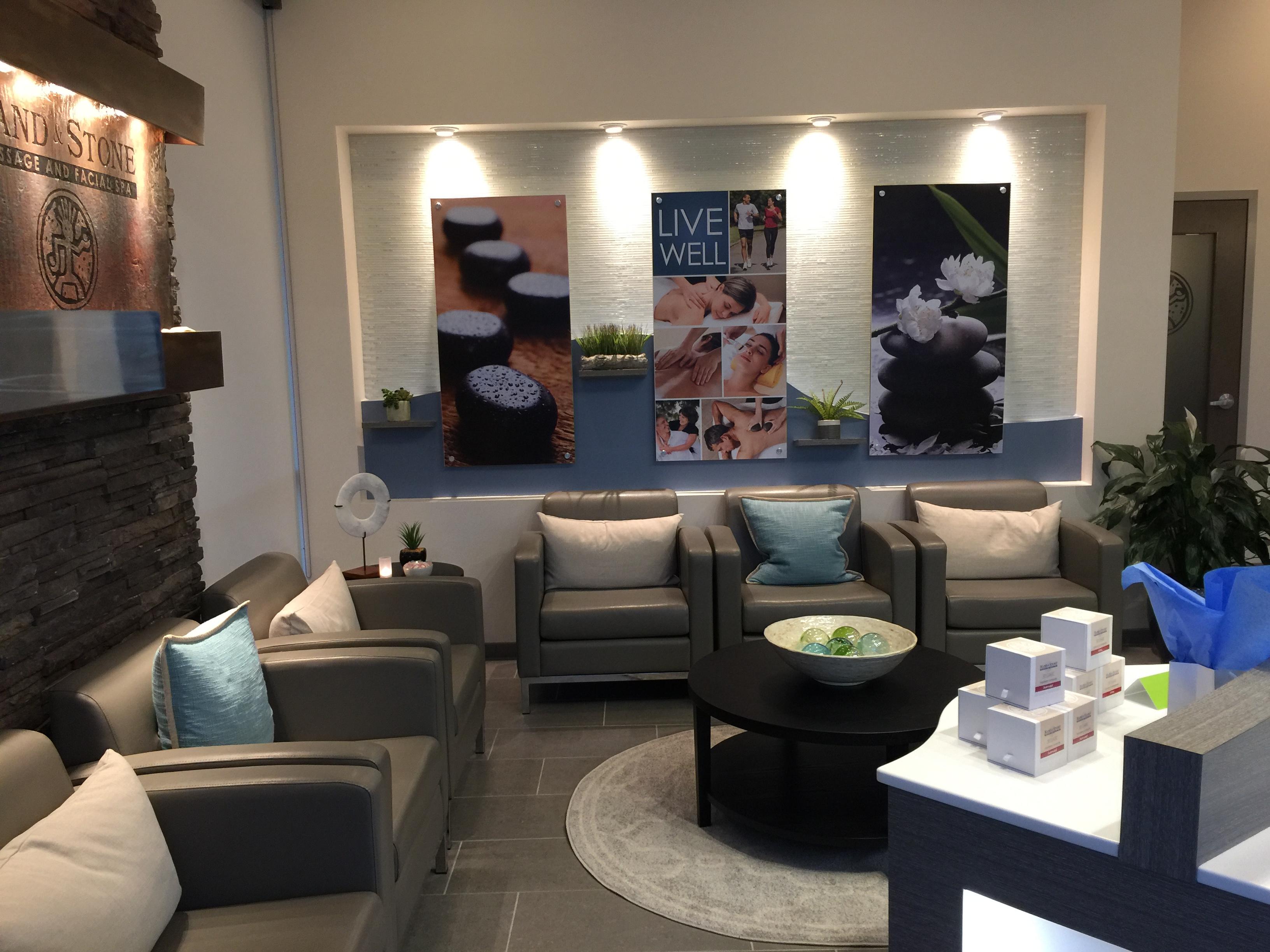 Hand &amp; Stone Massage and Facial Spa Logo