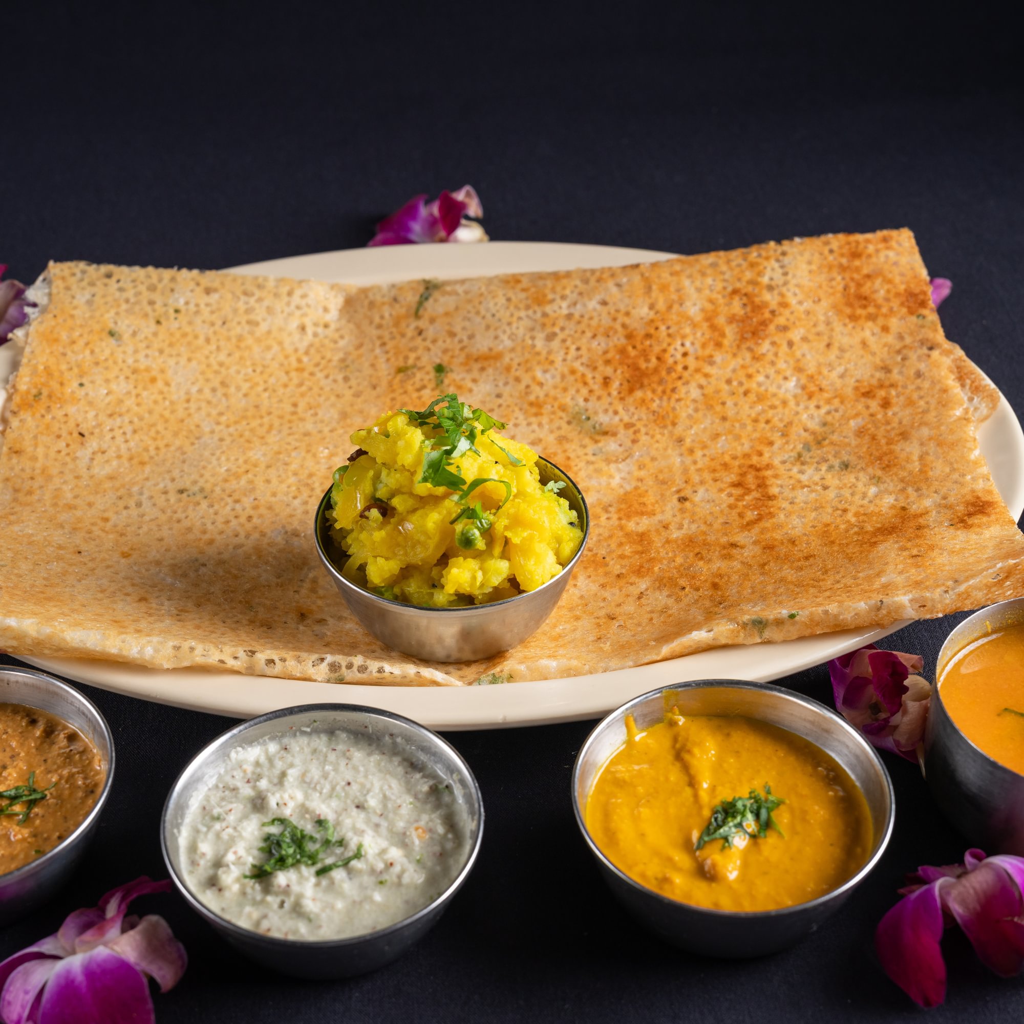Rava Masala Dosa