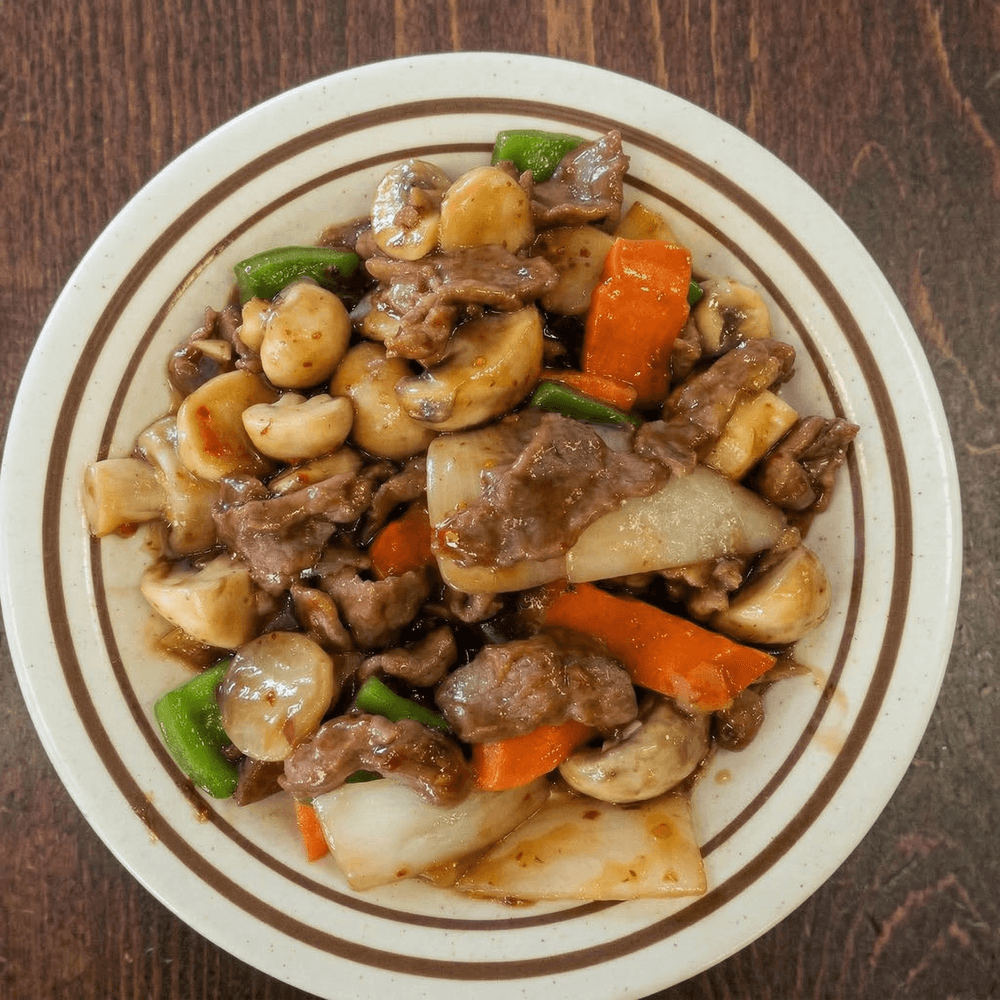 Beef in Garlic Sauce Combo