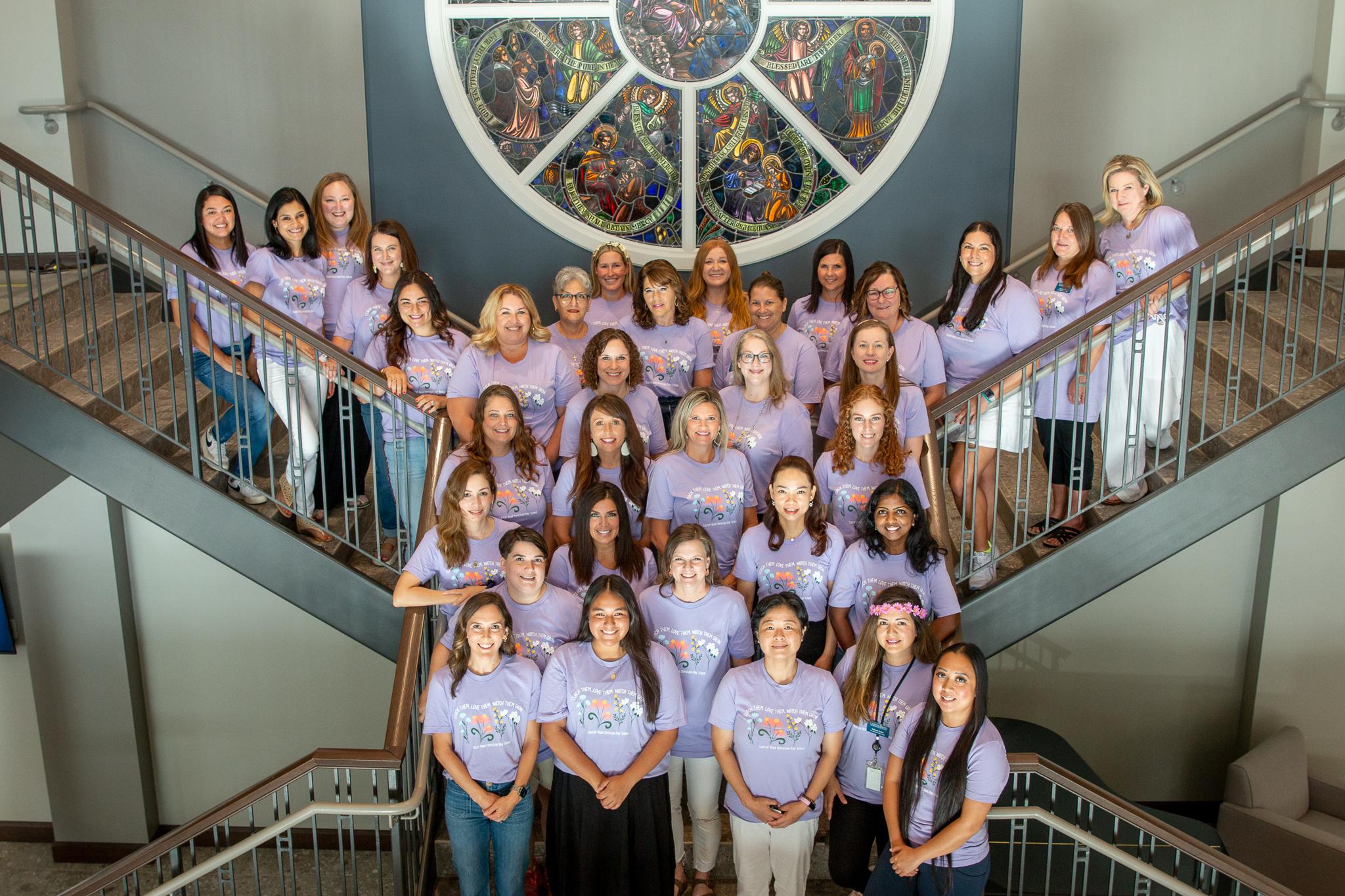 Custer Road Christian Day School Logo