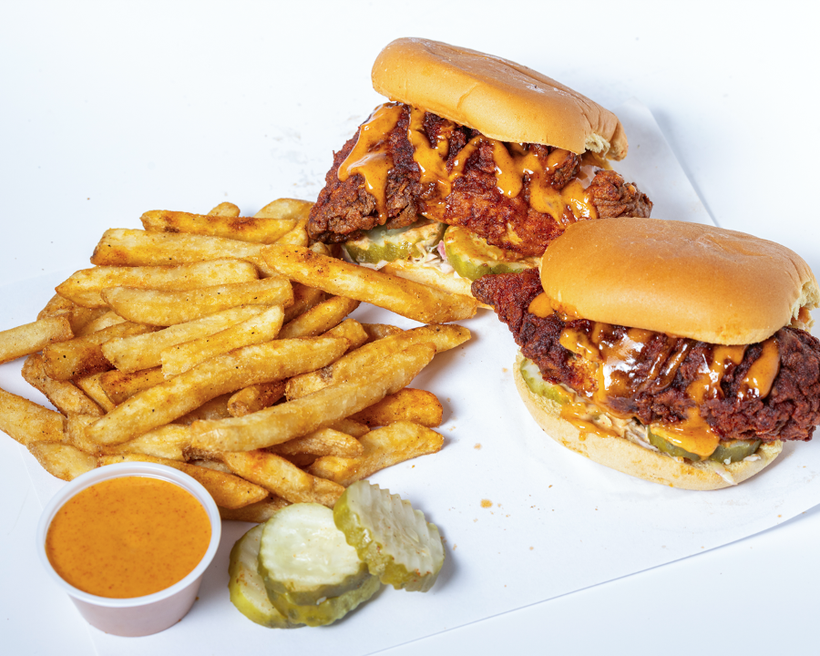 Combo #4 - 2 Sandwiches + Fries