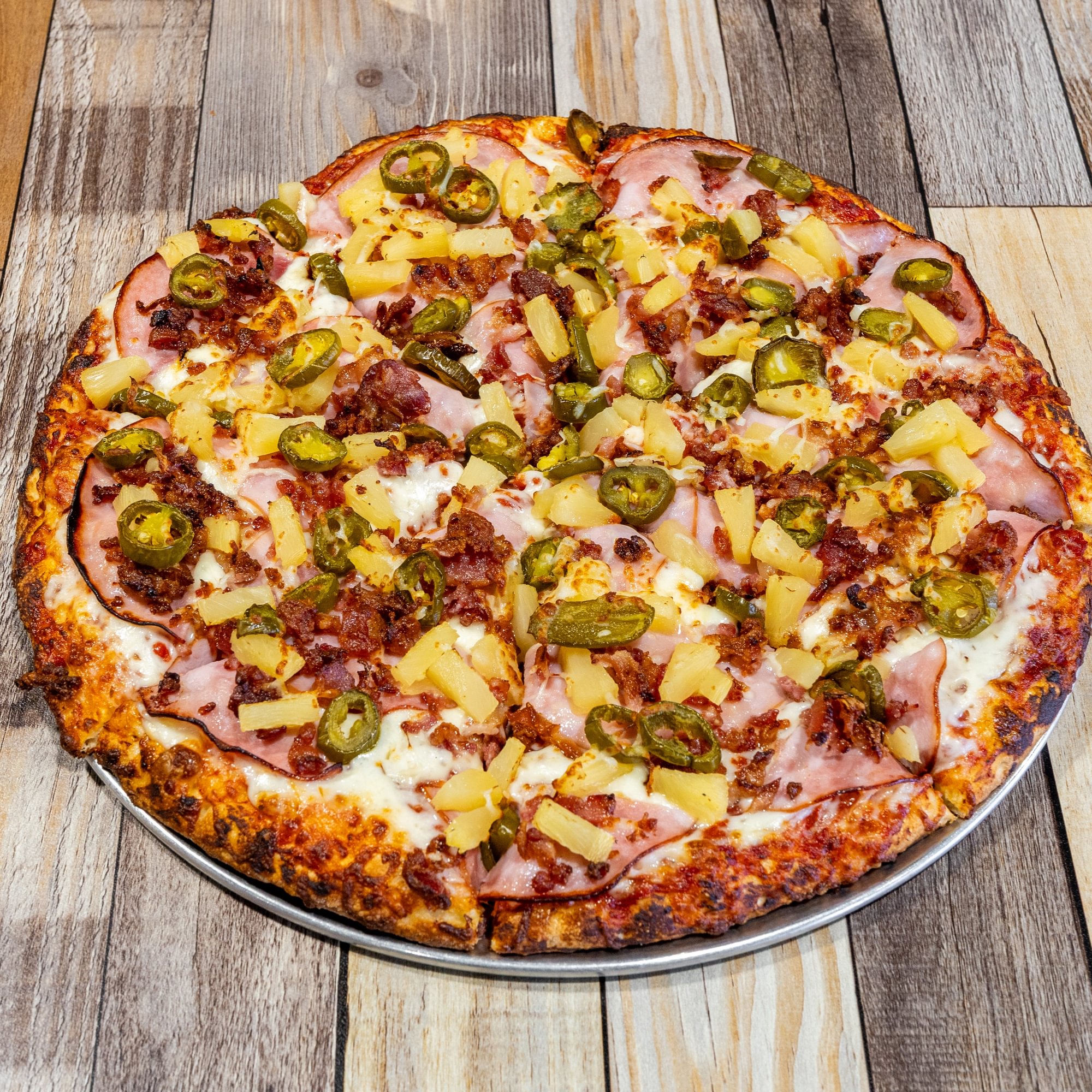 Hawaiian Mexican Hot Pizza