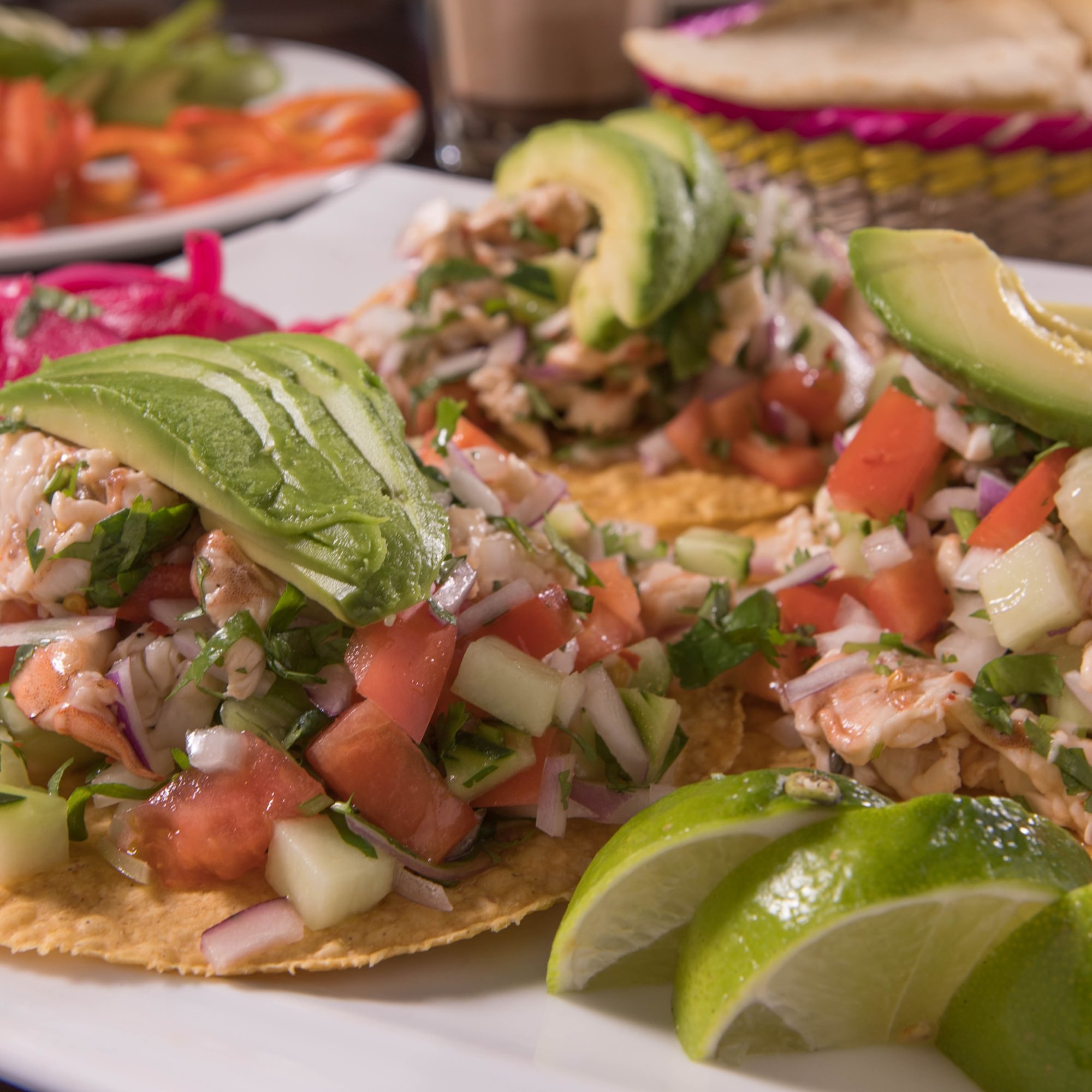 Tostadas De Ceviche