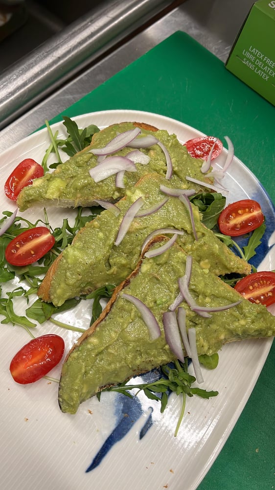 Avocado Sandwich (Open Face Sandwich)