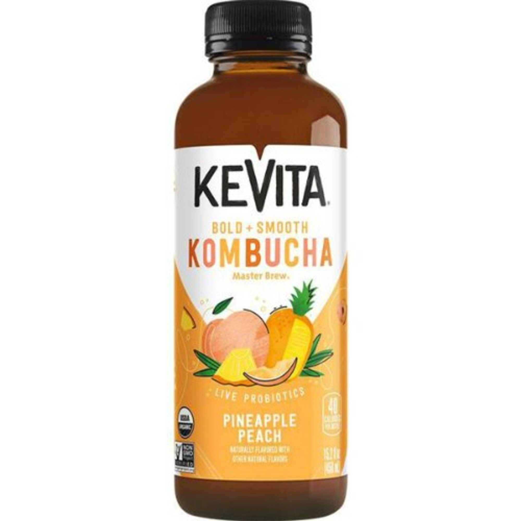 Kombucha Pineapple Peach