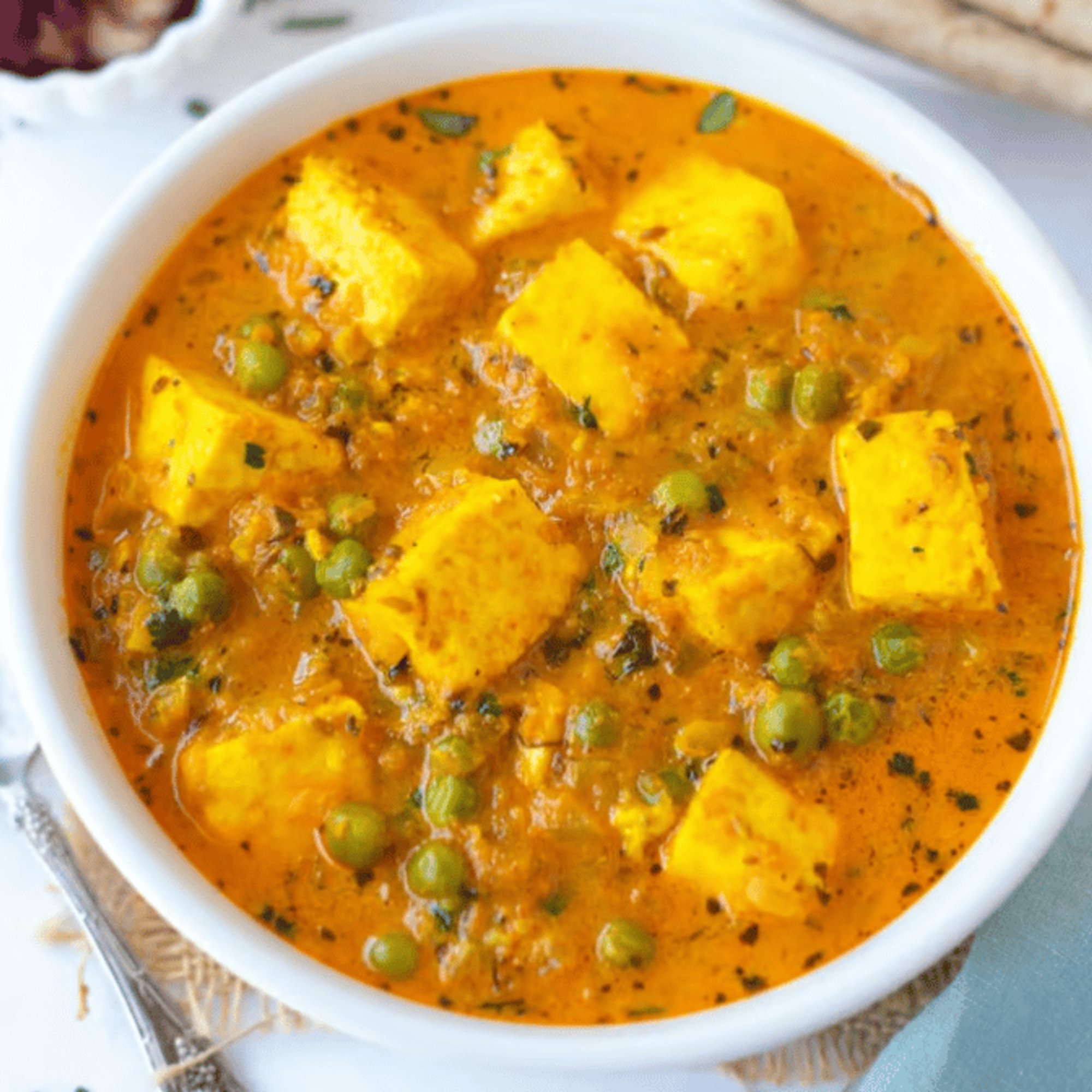 Matar-Paneer