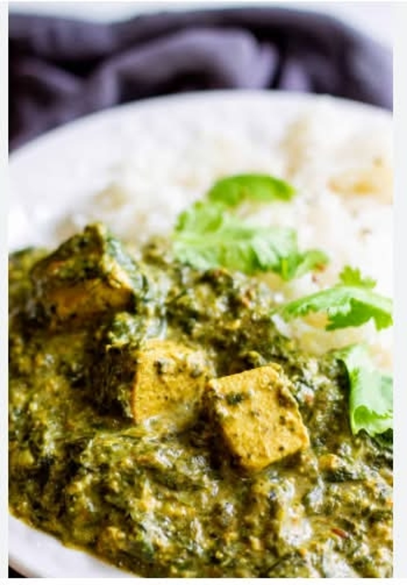 Palak Paneer (Saag Paneer)