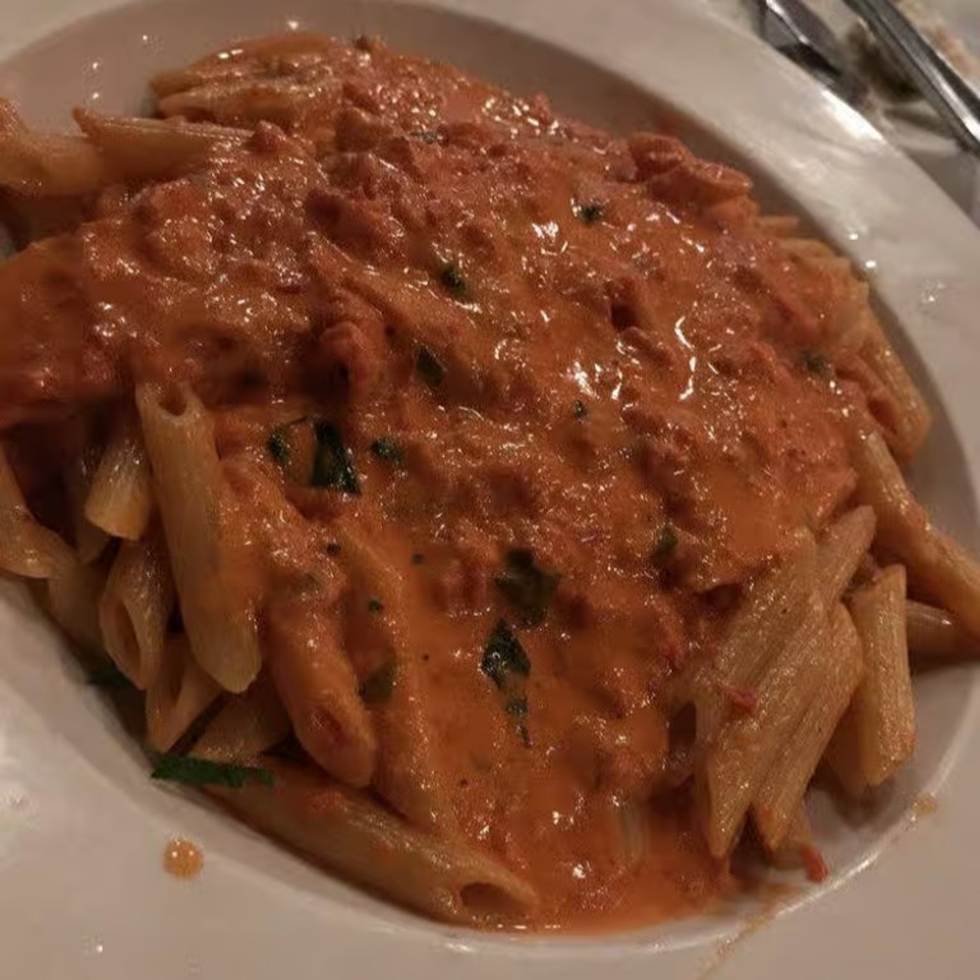 Alla Vodka with Prosciutto