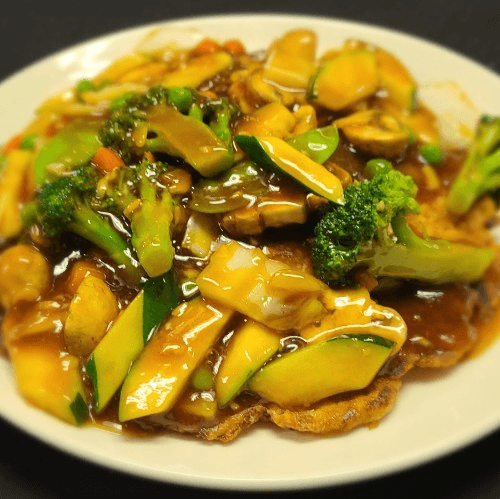 Vegetable Egg Foo Young