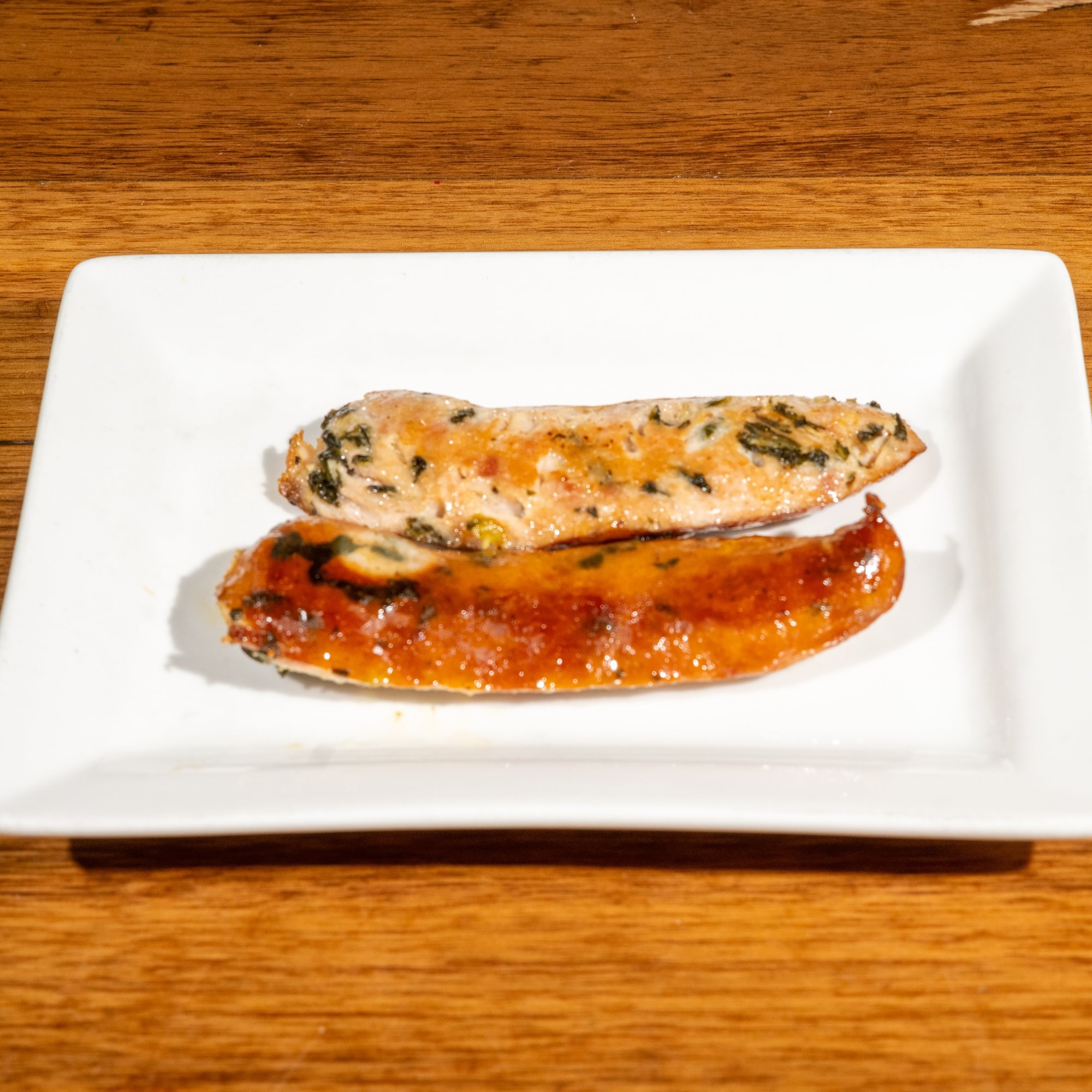 Chicken, Kale & Asiago Cheese Sausage
