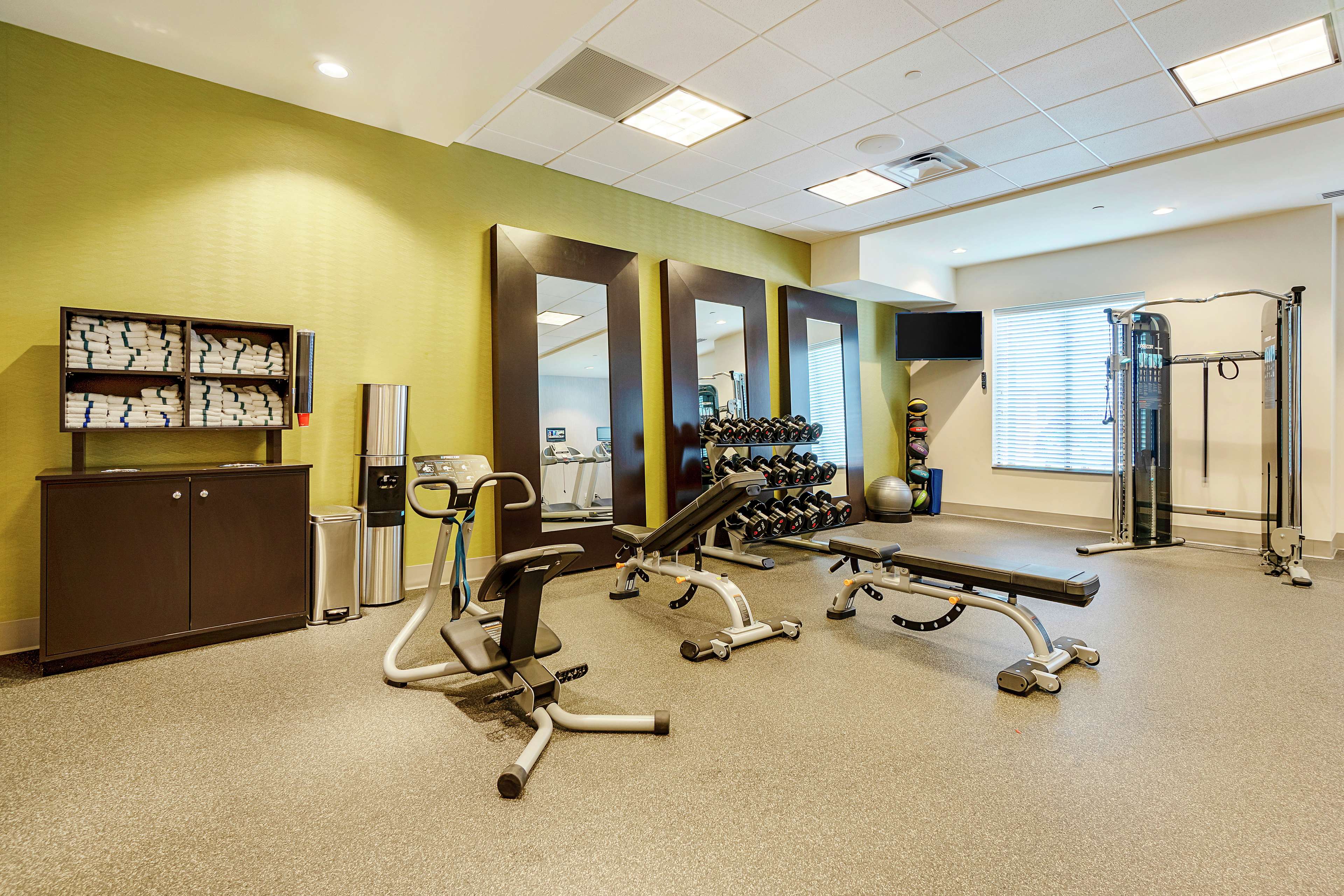 Health club  fitness center  gym