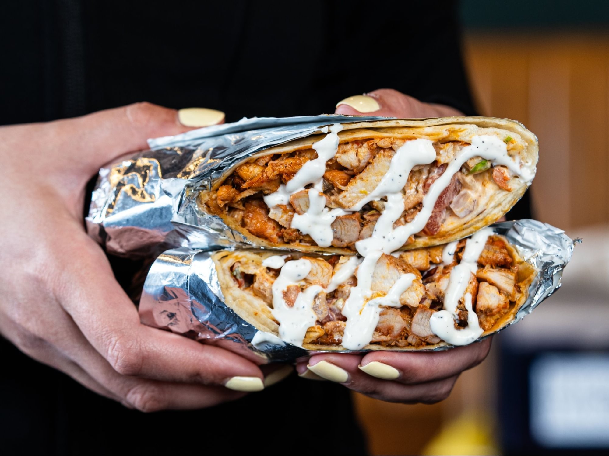 Shawarma Chicken Wrap