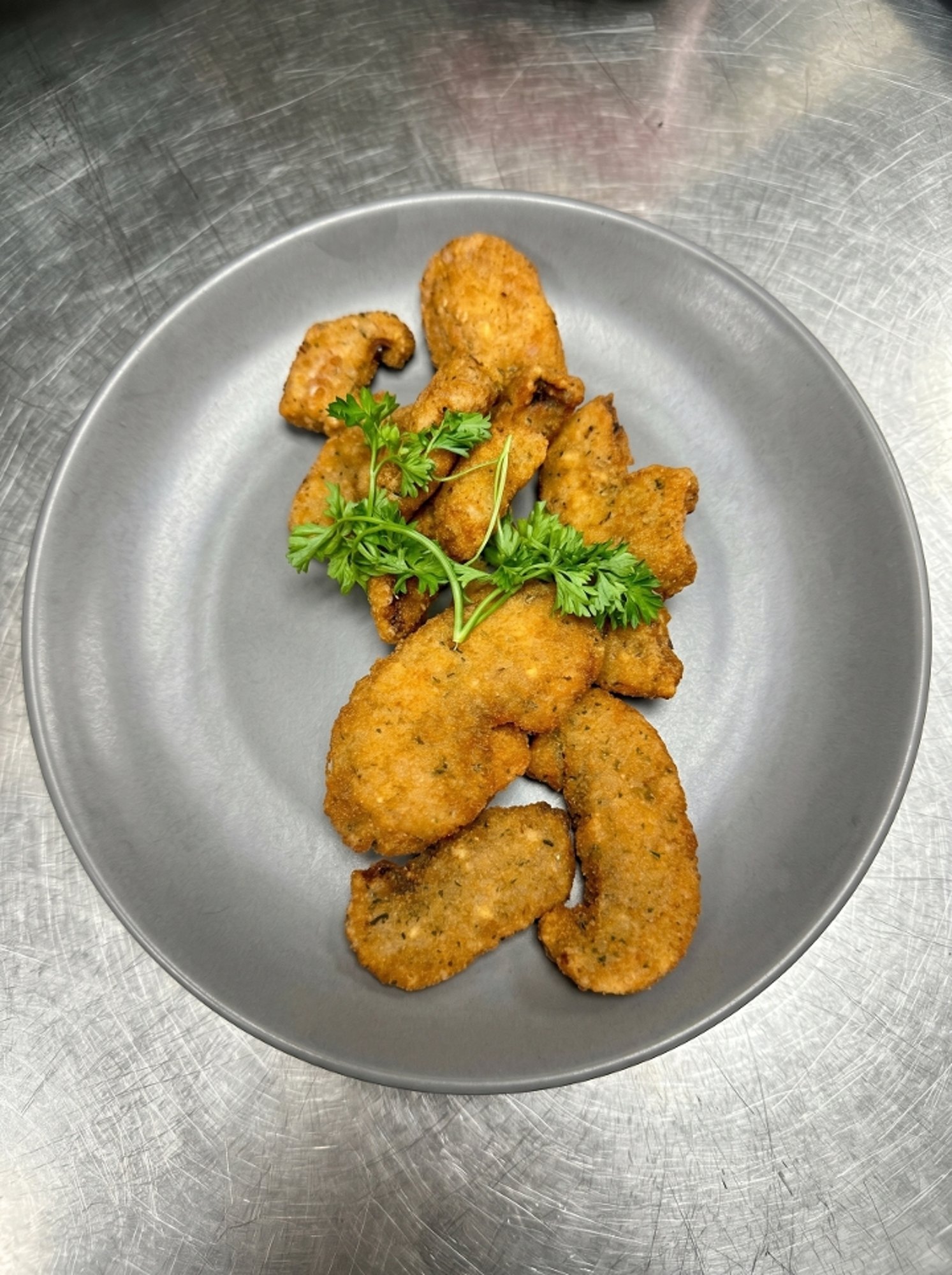 Breaded Portobello Mushrooms