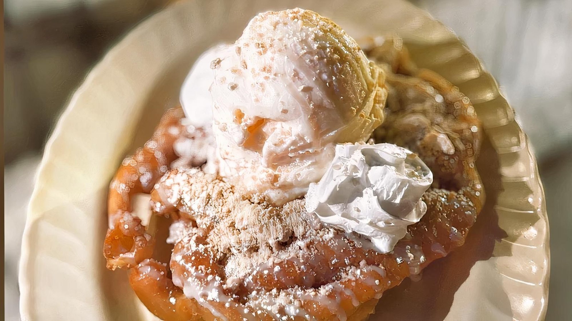 Mexican Mazapan Funnel Cake