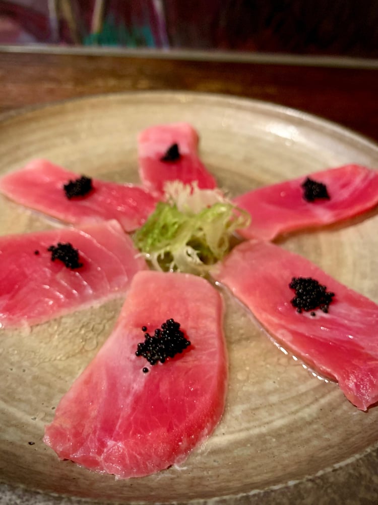 *Tuna Carpaccio