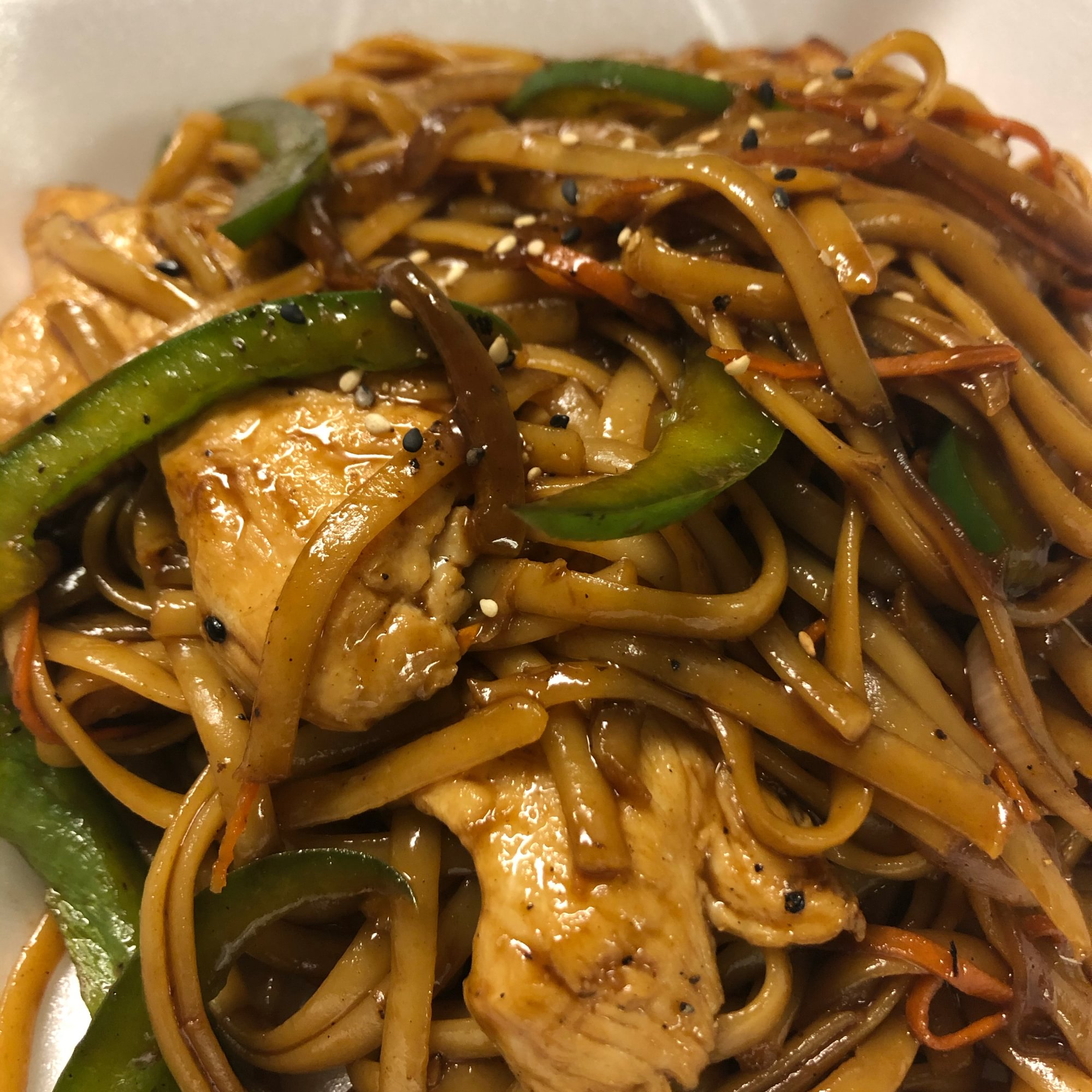 Chicken Yakisoba
