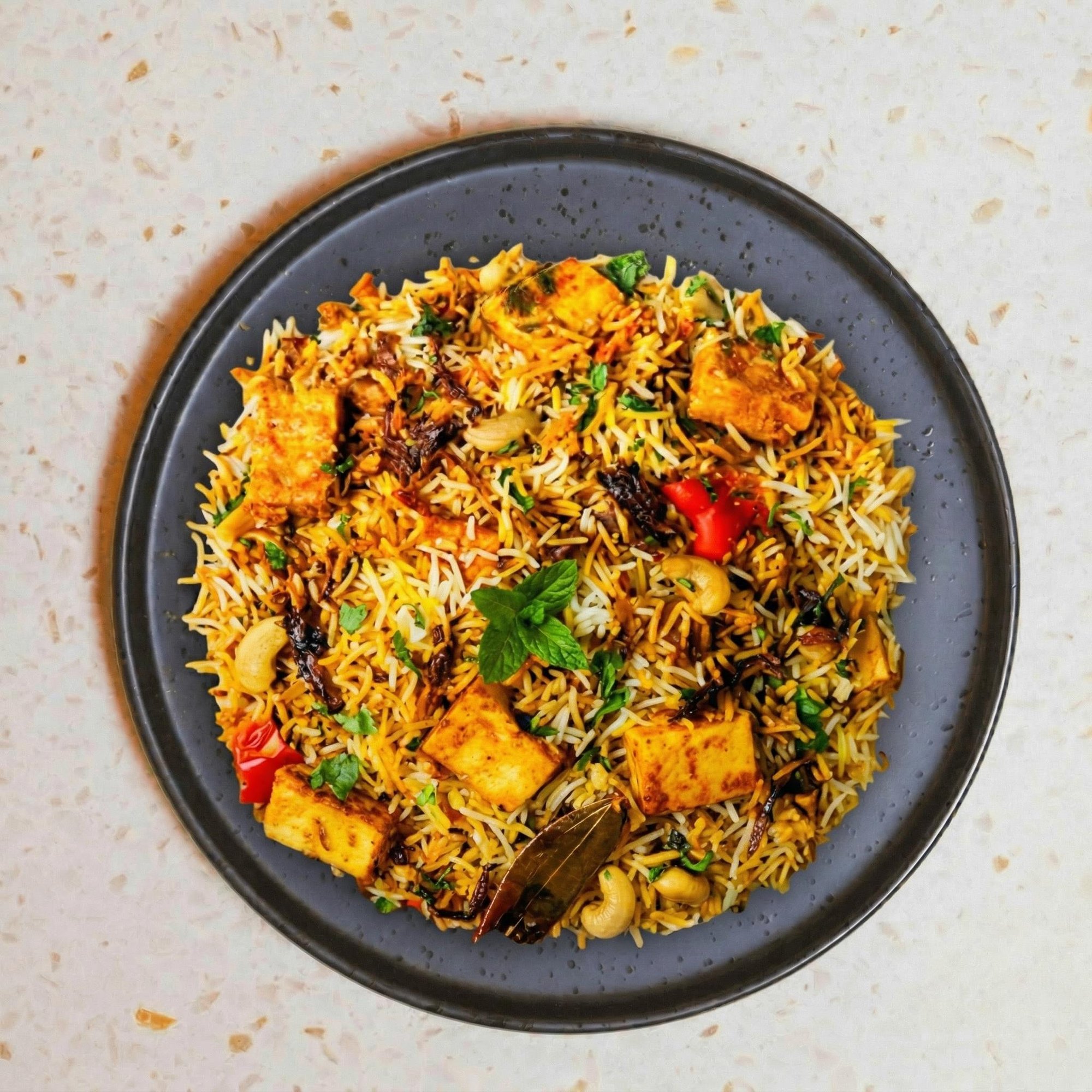 Vegetarian/Paneer Biryani