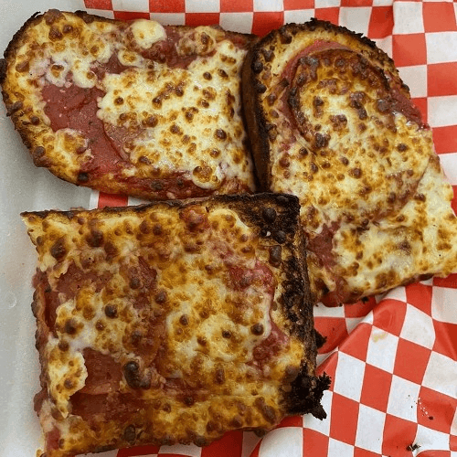 8" Pizza Bread with Pepperoni