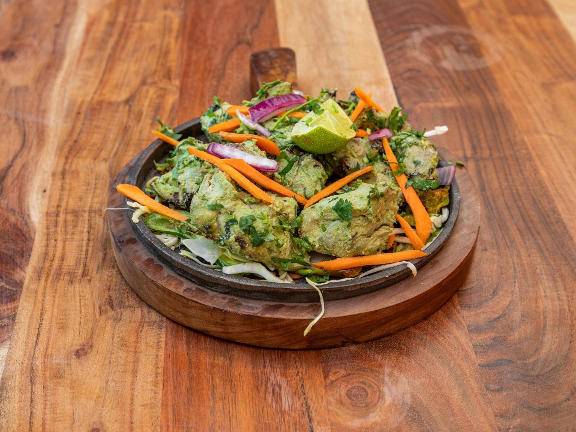 Hariyali Chicken Tikka Kebab